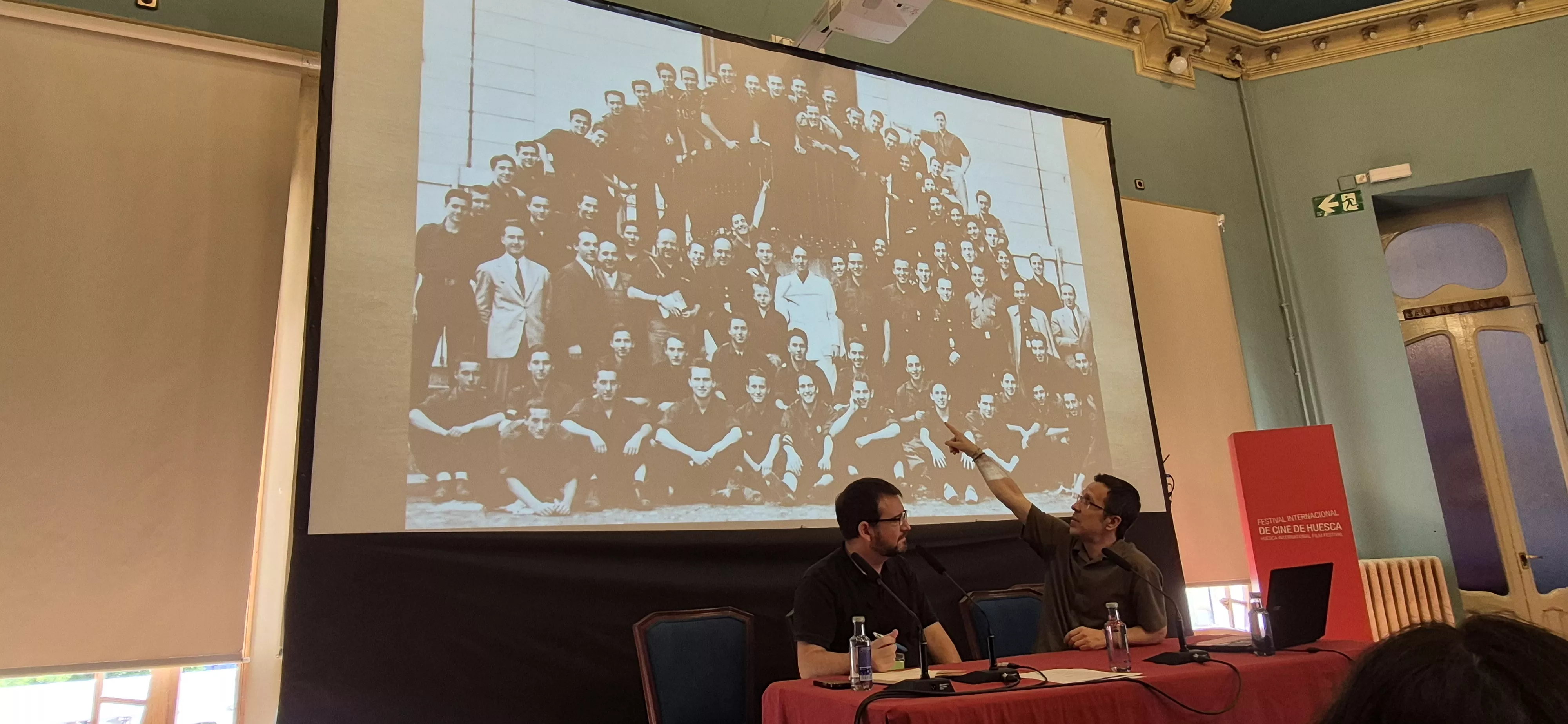 Presentación de Cuando la guerra borra tu nombre, de Germán Roda. Foto Myriam Martínez