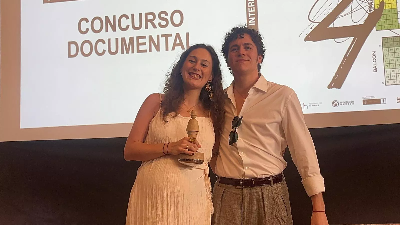 Entrega de premios del Festival Internacional de Cine de Huesca. Foto Mercedes Manterola