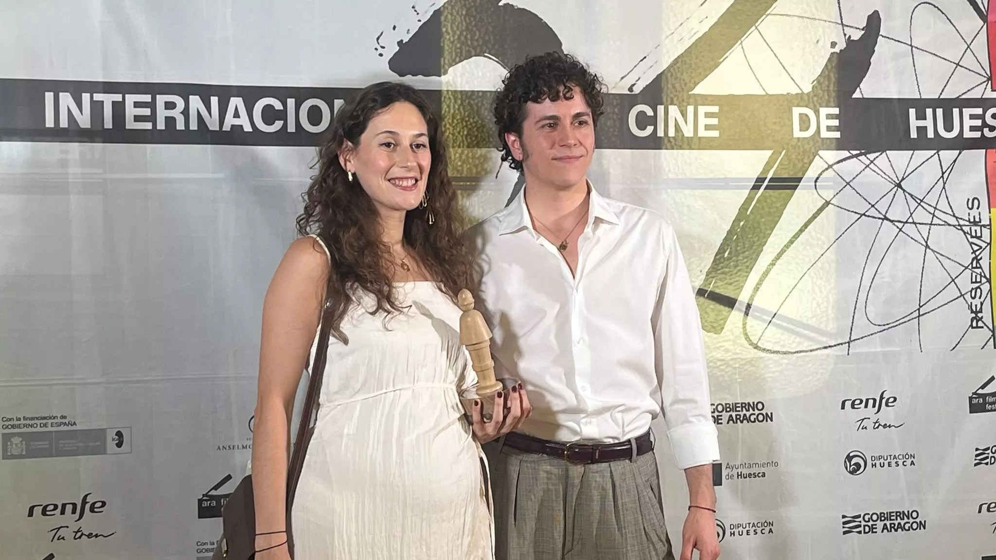 Entrega de premios del Festival Internacional de Cine de Huesca. Foto Mercedes Manterola