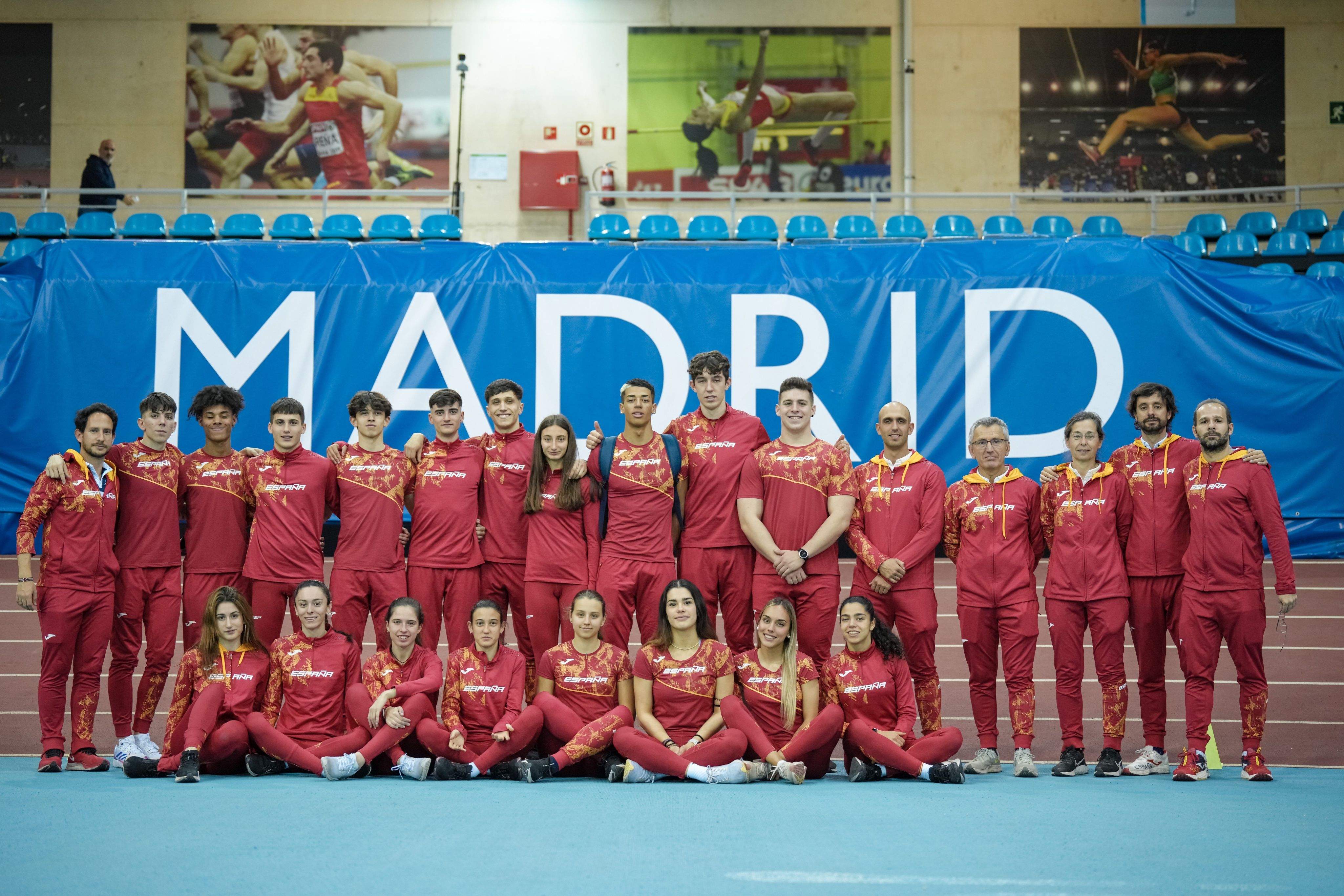 selección española sub 20. Foto RFEA