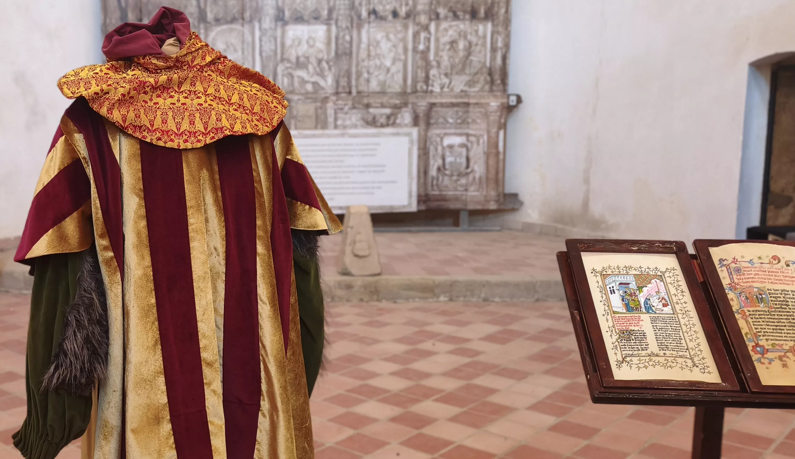 Recreación histórica en el Castillo de Montearagón. Foto María José Sampietro Brosed