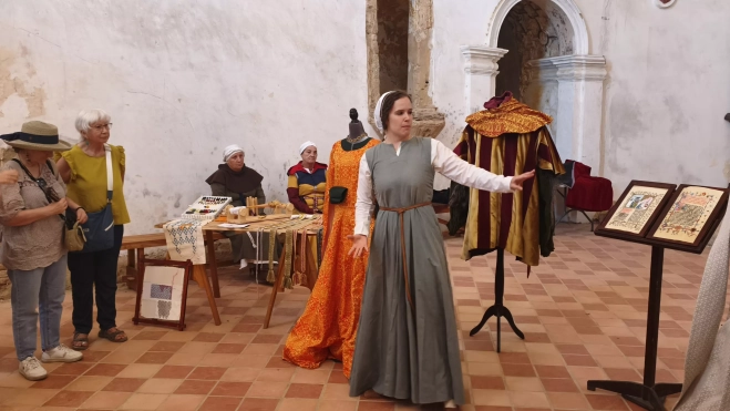 Recreación histórica en el Castillo de Montearagón. Foto María José Sampietro Brosed Recreación histórica en el Castillo de Montearagón. Foto María José Sampietro Brosed
