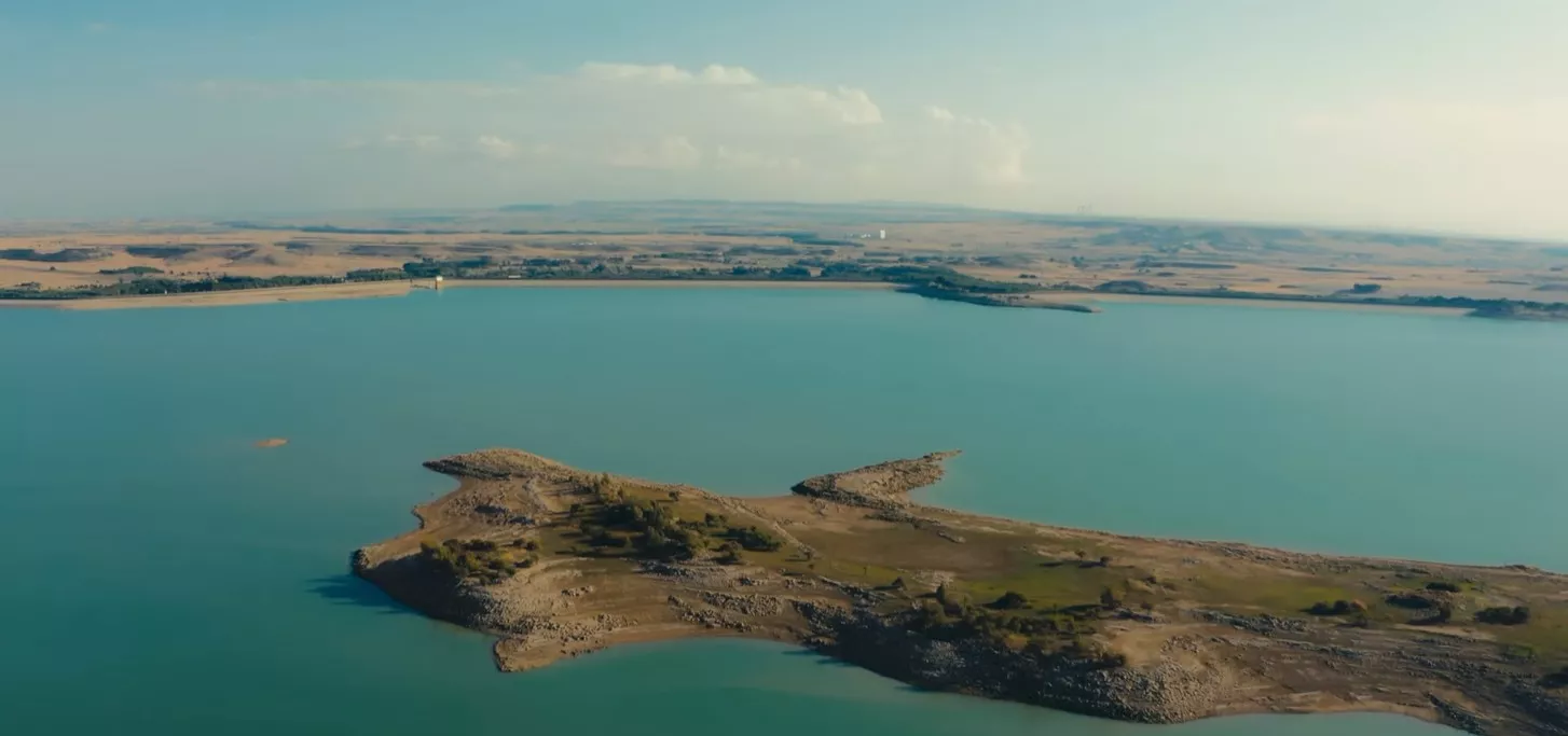 Embalse de la Sotonera, donde se disfrutará del Sizigia Eclipse Festival