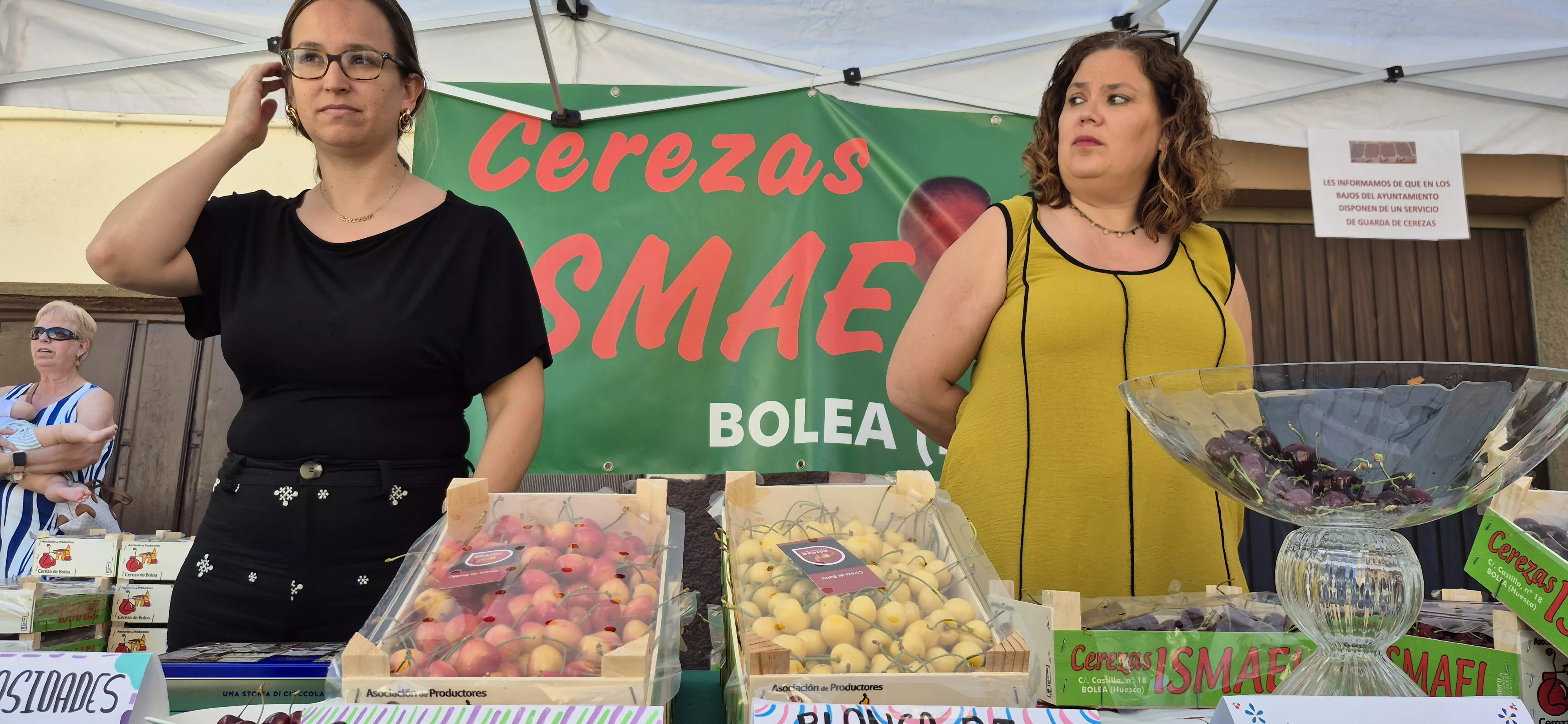 Feria de la Cereza de Bolea. Foto Myriam Martínez