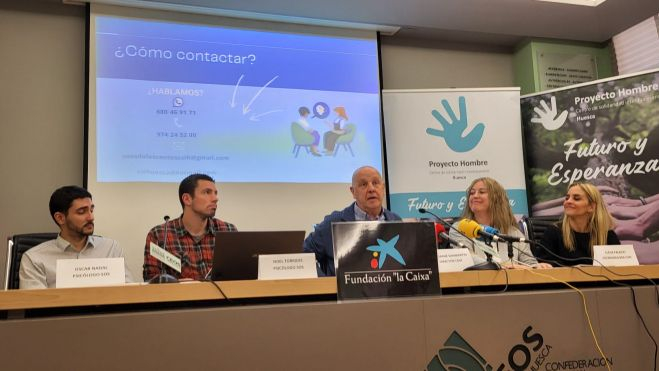Óscar Nadal, Noel Torrijos, José Jarne, Elena Palacio y María José Abellana, en la presentación de SOS Adolescentes Óscar Nadal, Noel Torrijos, José Jarne, Elena Palacio y María José Abellana, en la presentación de SOS Adolescentes