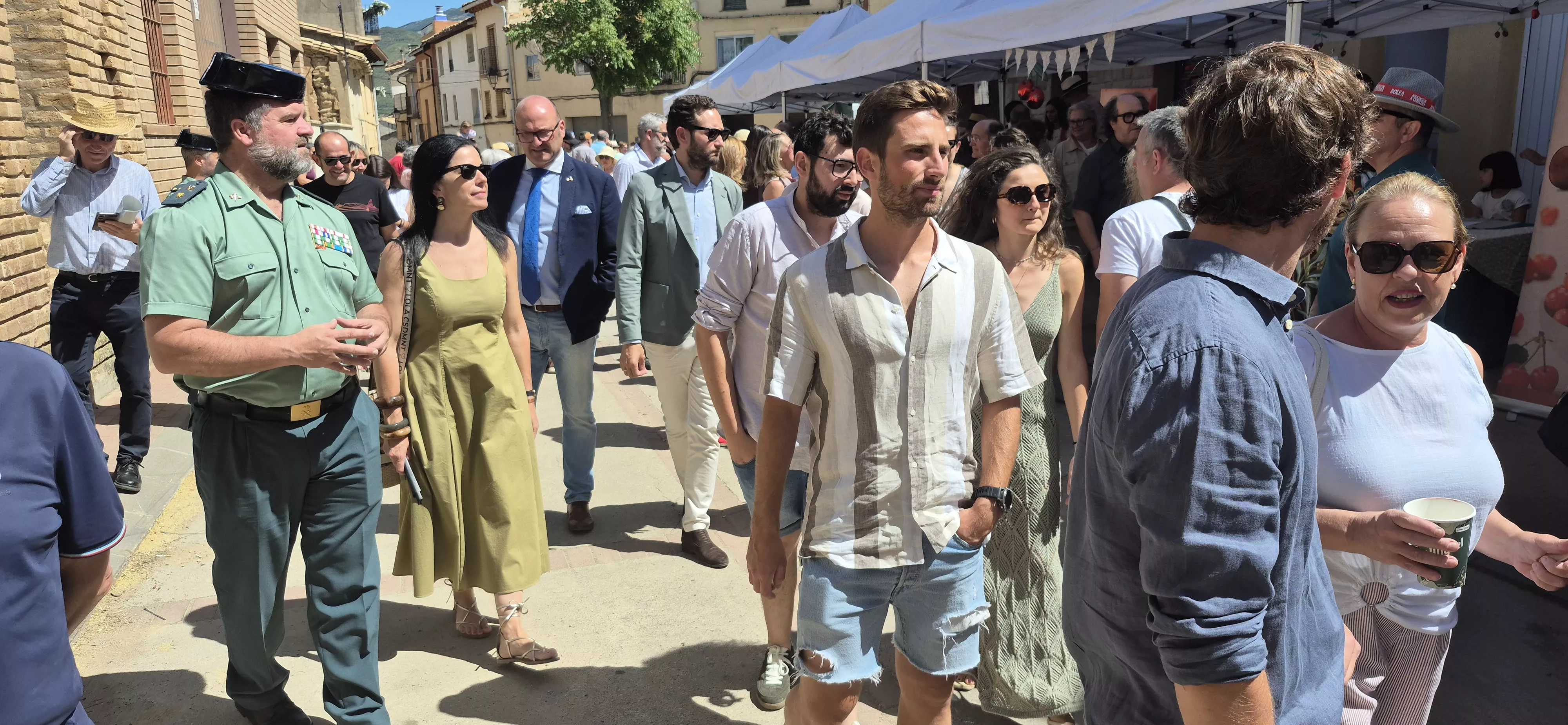 Feria de la Cereza de Bolea. Foto Myriam Martínez