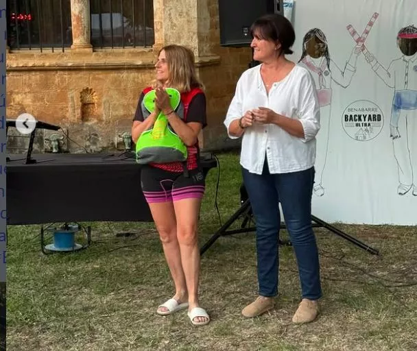 Mari Carmen Caballero, primera fémina