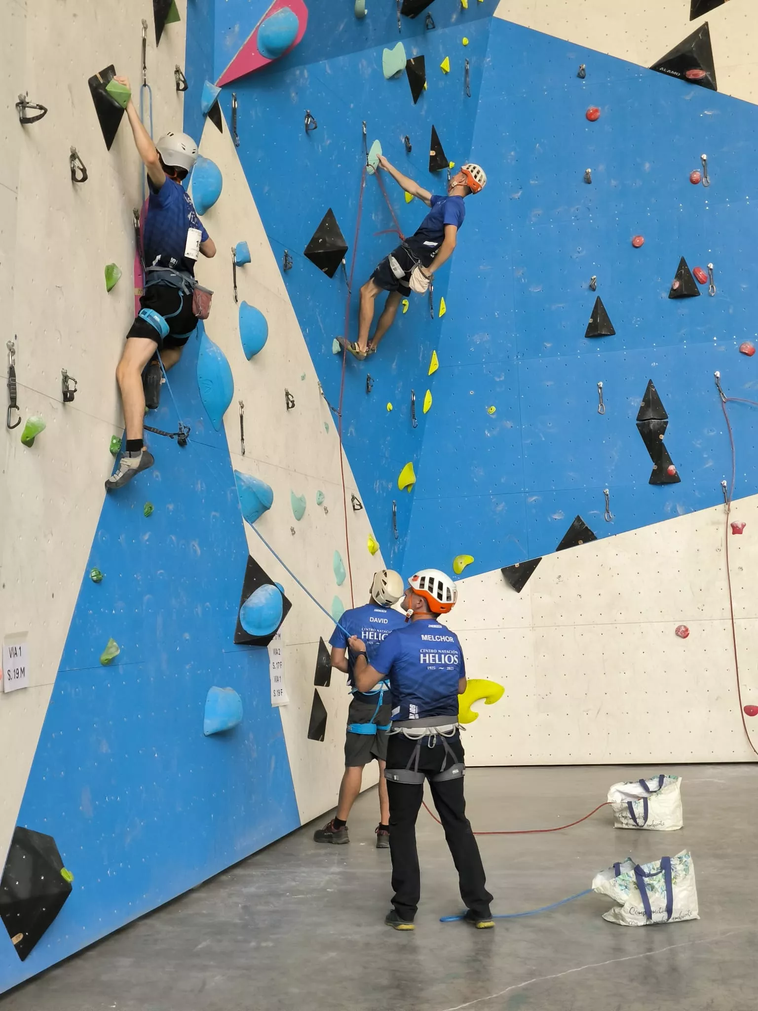 Campeonato Escolar Aragón Escalada Dificultad 