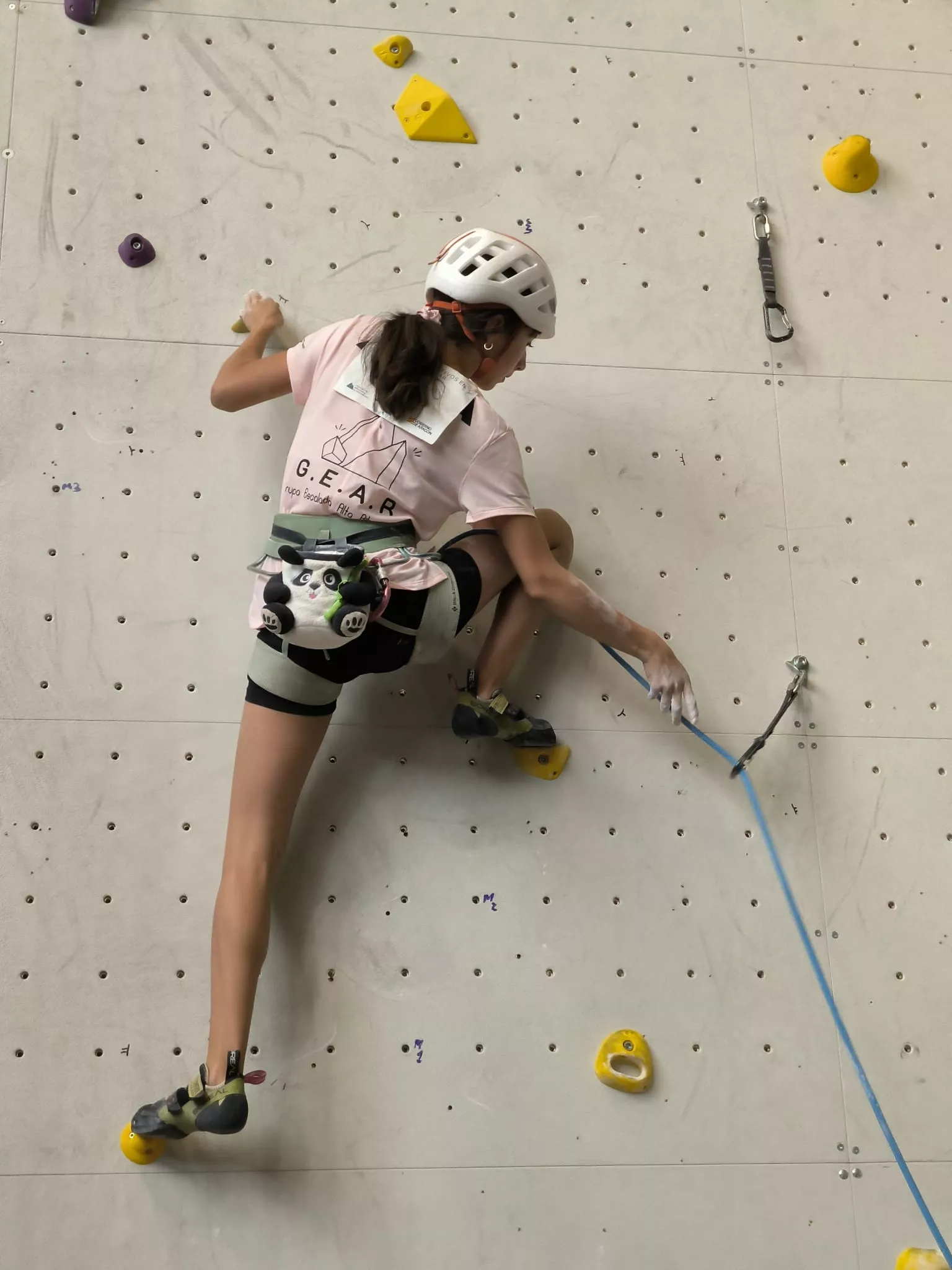 Campeonato Escolar Aragón Escalada Dificultad 