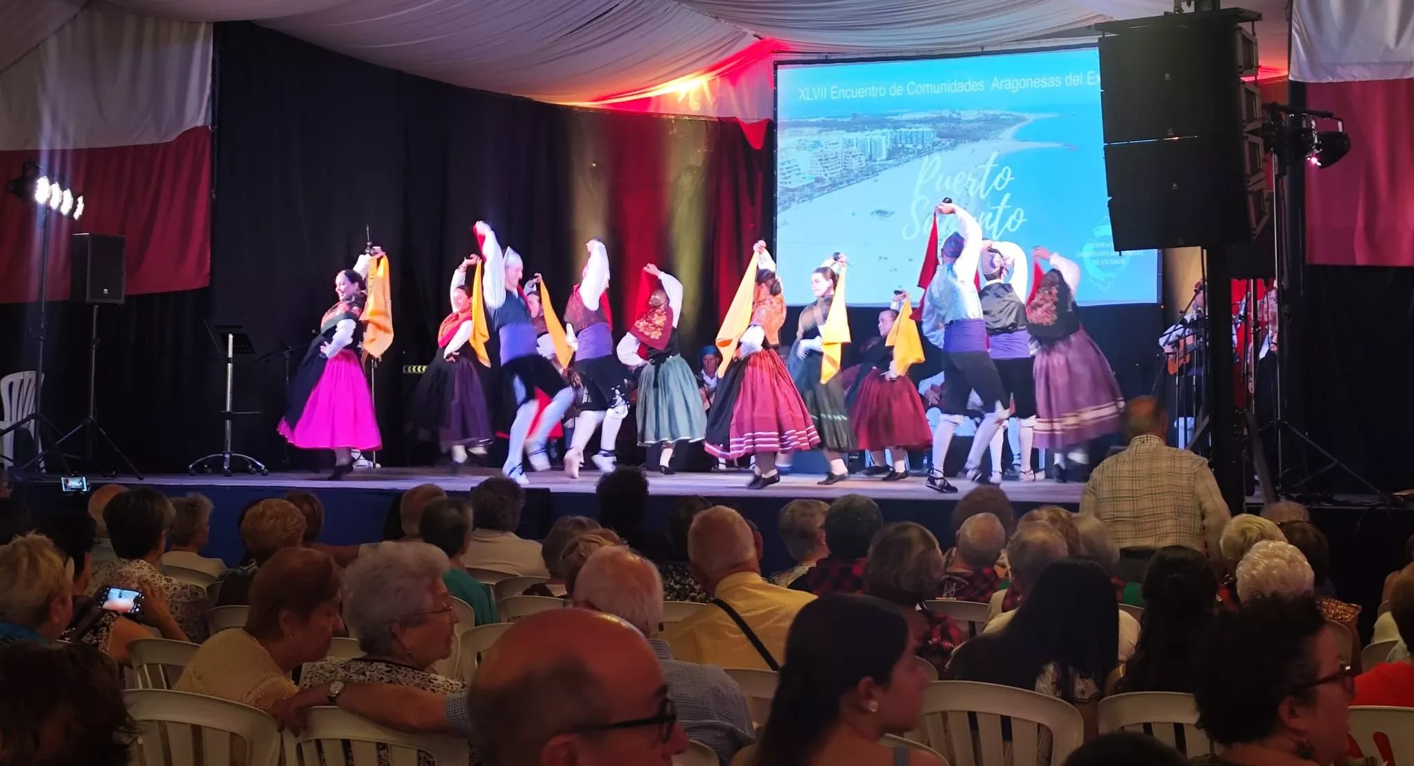 Celebración en Tamarite de Litera del XLVII Encuentro de Aragoneses en el Exterior.
