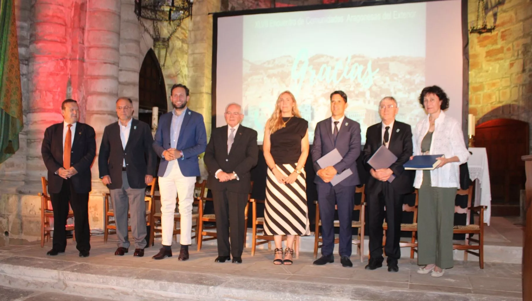 Celebración en Tamarite de Litera del XLVII Encuentro de Aragoneses en el Exterior.