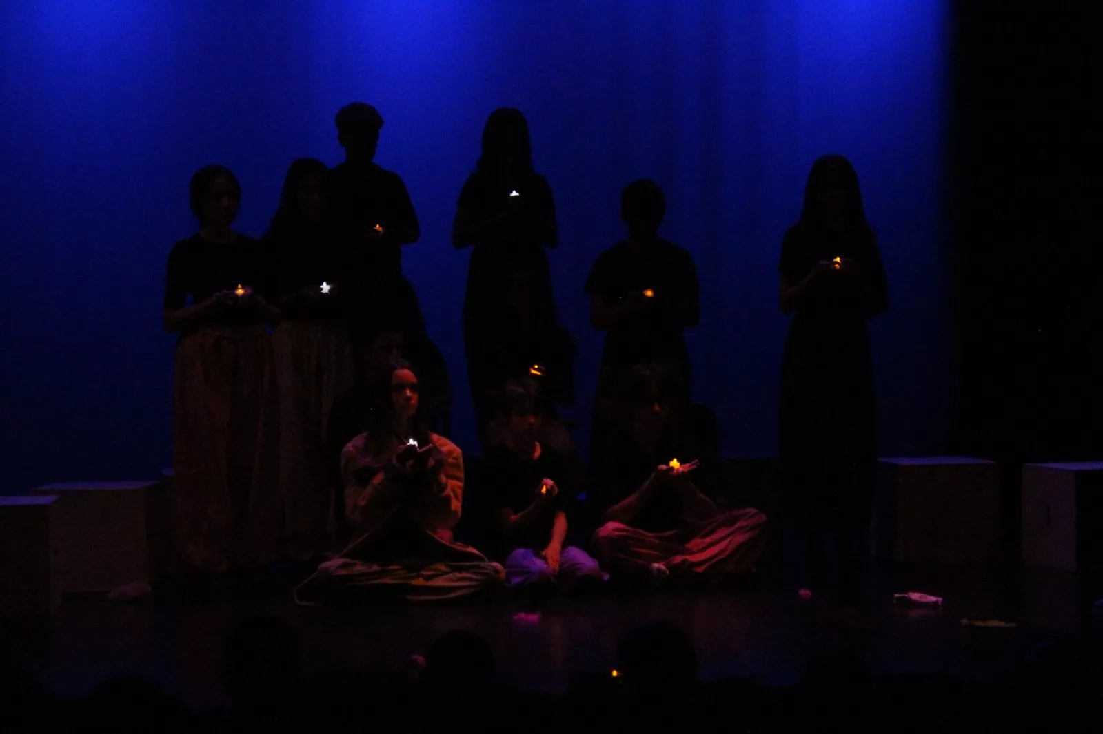 El grupo Croma en la Muestra de Teatro y Danza Joven. Foto Carlos Neofato