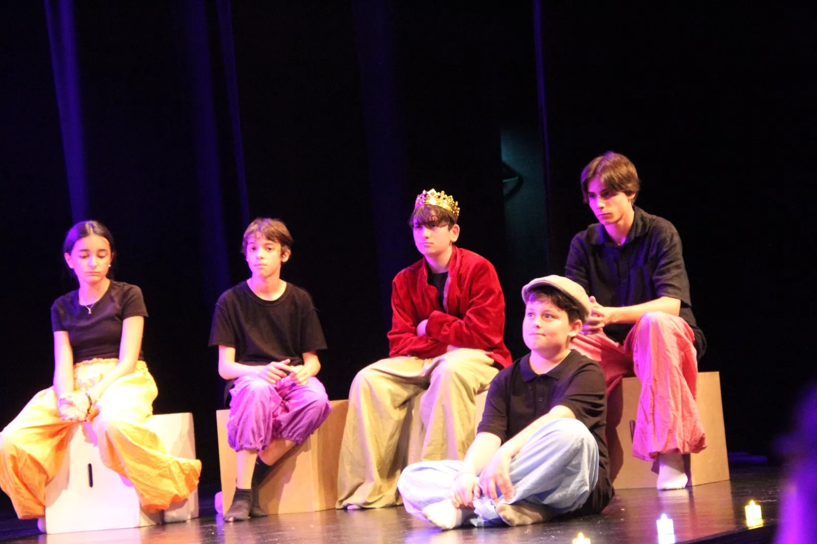 El grupo Croma en la Muestra de Teatro y Danza Joven. Foto Carlos Neofato
