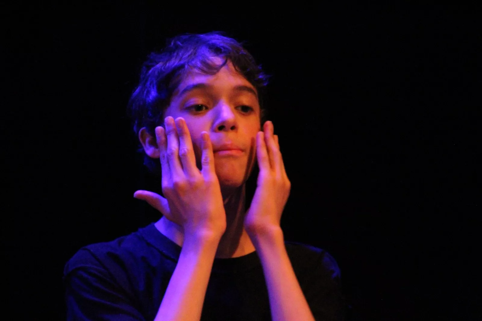 El grupo Croma en la Muestra de Teatro y Danza Joven. Foto Carlos Neofato