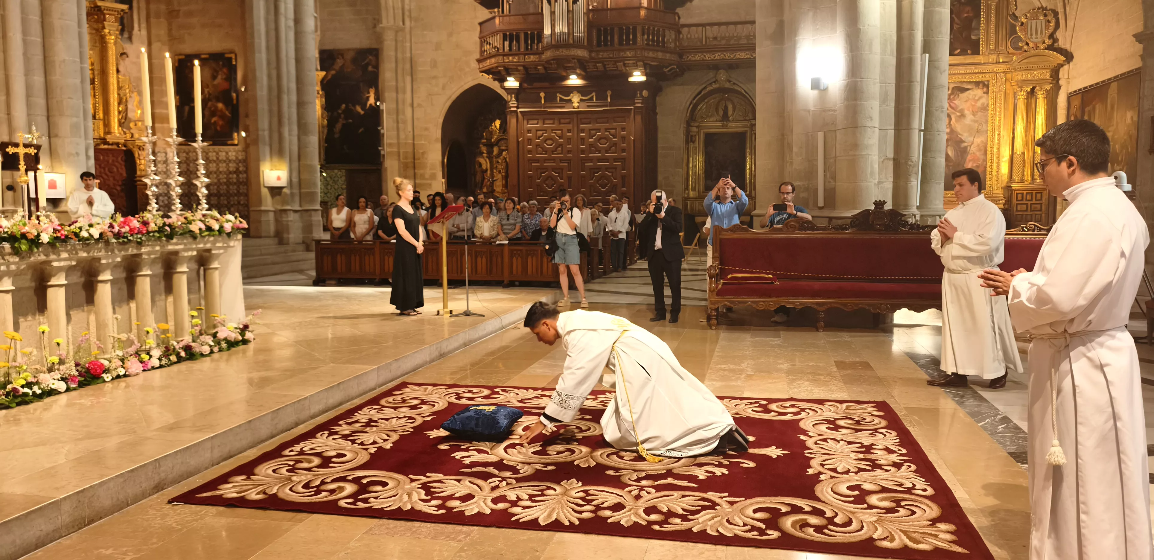 Marcos Rivera, nuevo sacerdote de la Diócesis de Huesca. Foto María José Sampietro Brosed