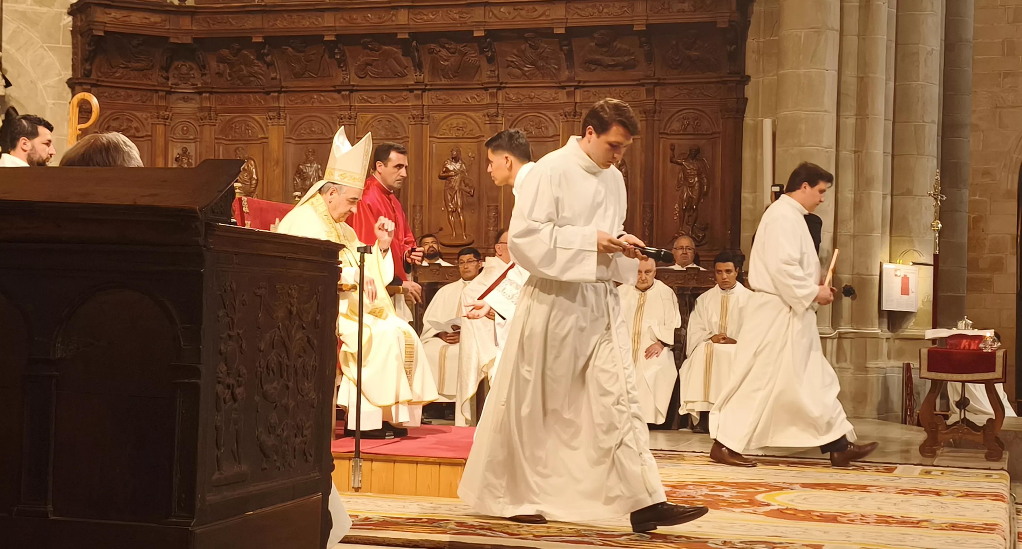 Marcos Rivera, nuevo sacerdote de la Diócesis de Huesca. Foto María José Sampietro Brosed