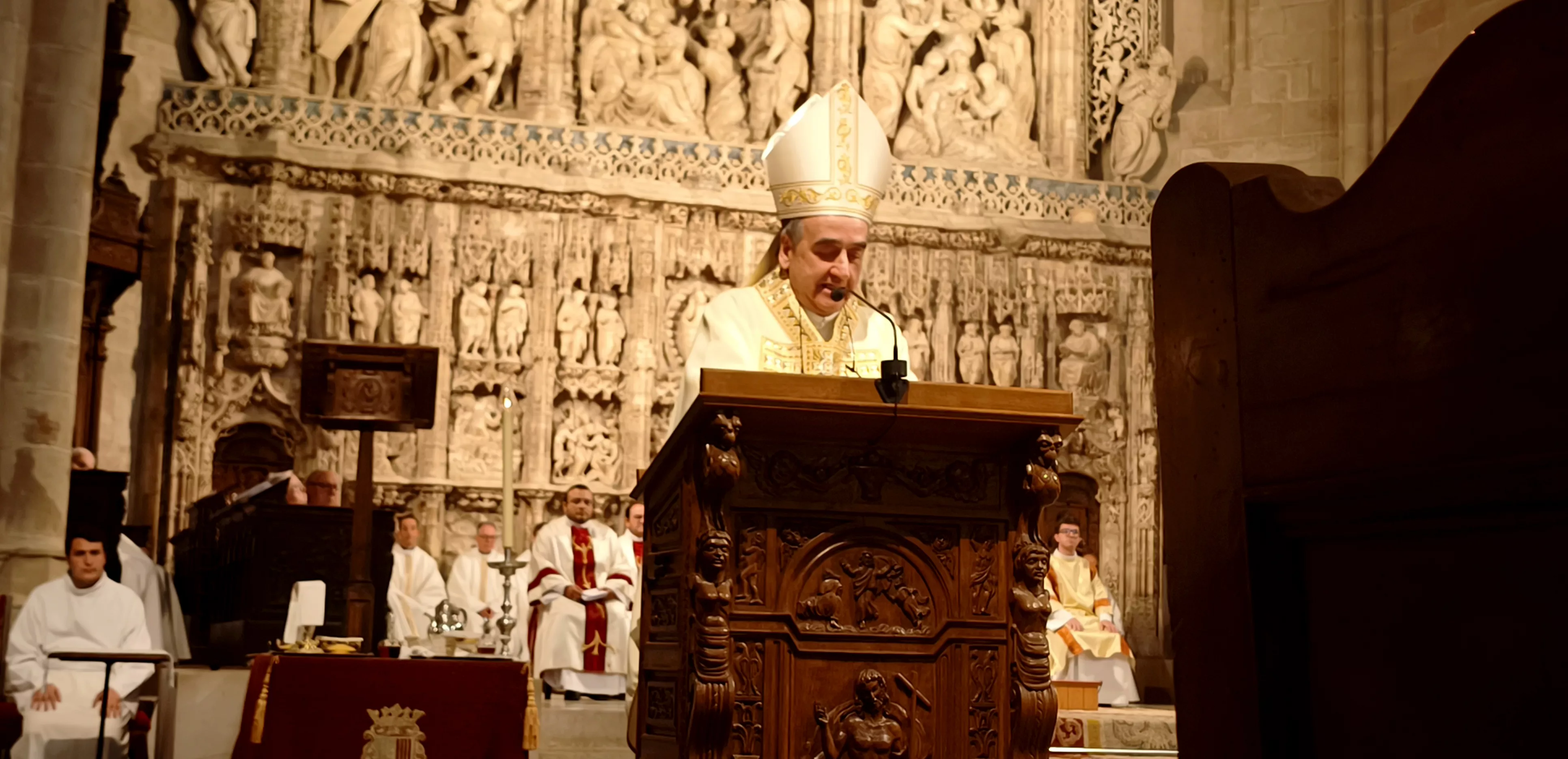 Marcos Rivera, nuevo sacerdote de la Diócesis de Huesca. Foto María José Sampietro Brosed