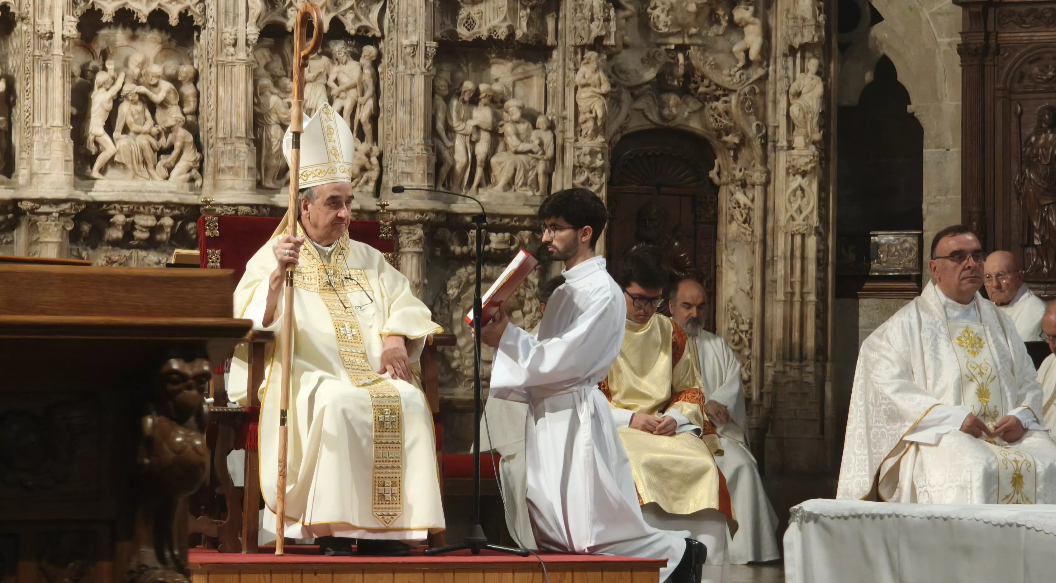 Marcos Rivera, nuevo sacerdote de la Diócesis de Huesca. Foto María José Sampietro Brosed