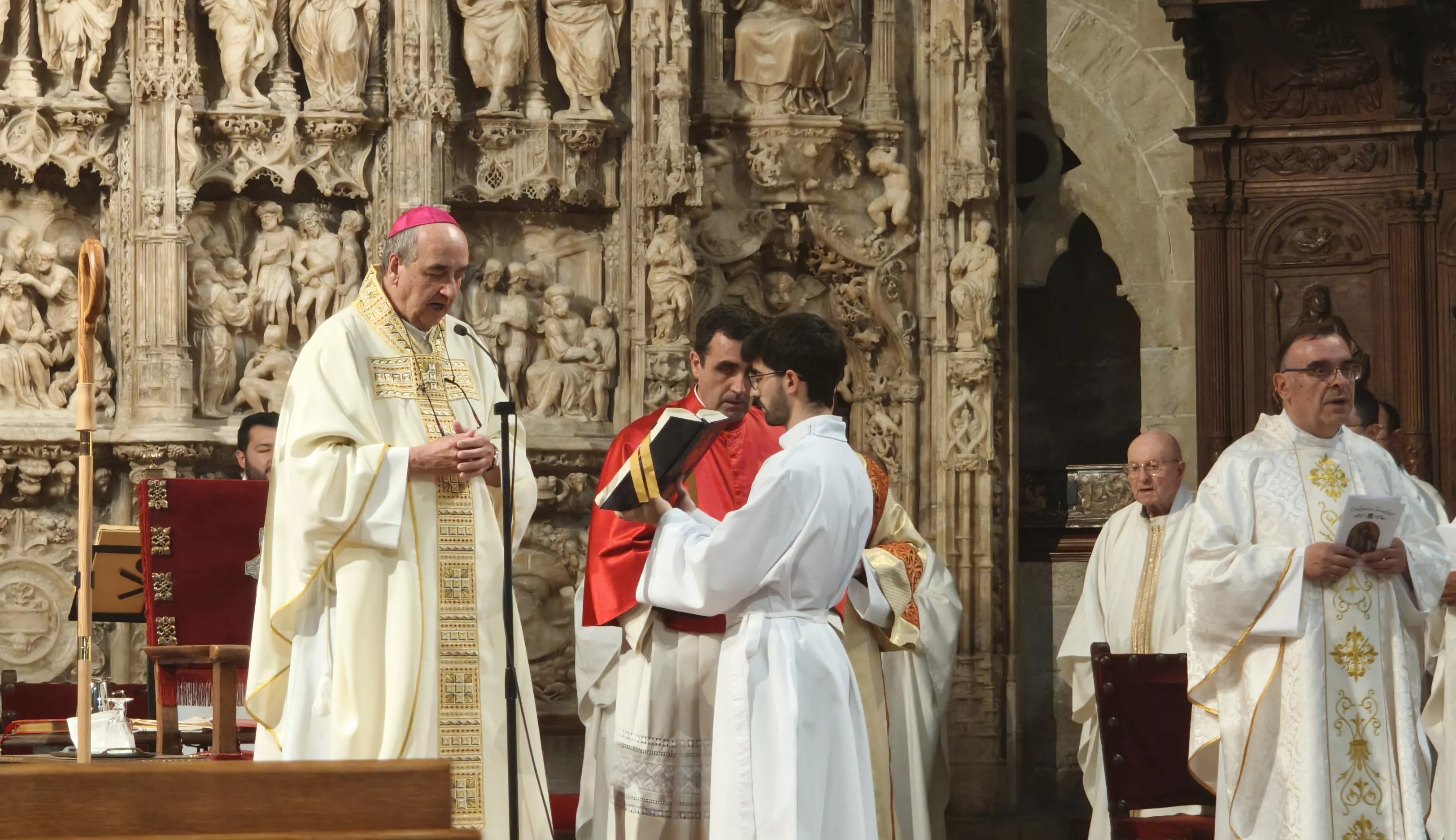 Marcos Rivera, nuevo sacerdote de la Diócesis de Huesca. Foto María José Sampietro Brosed