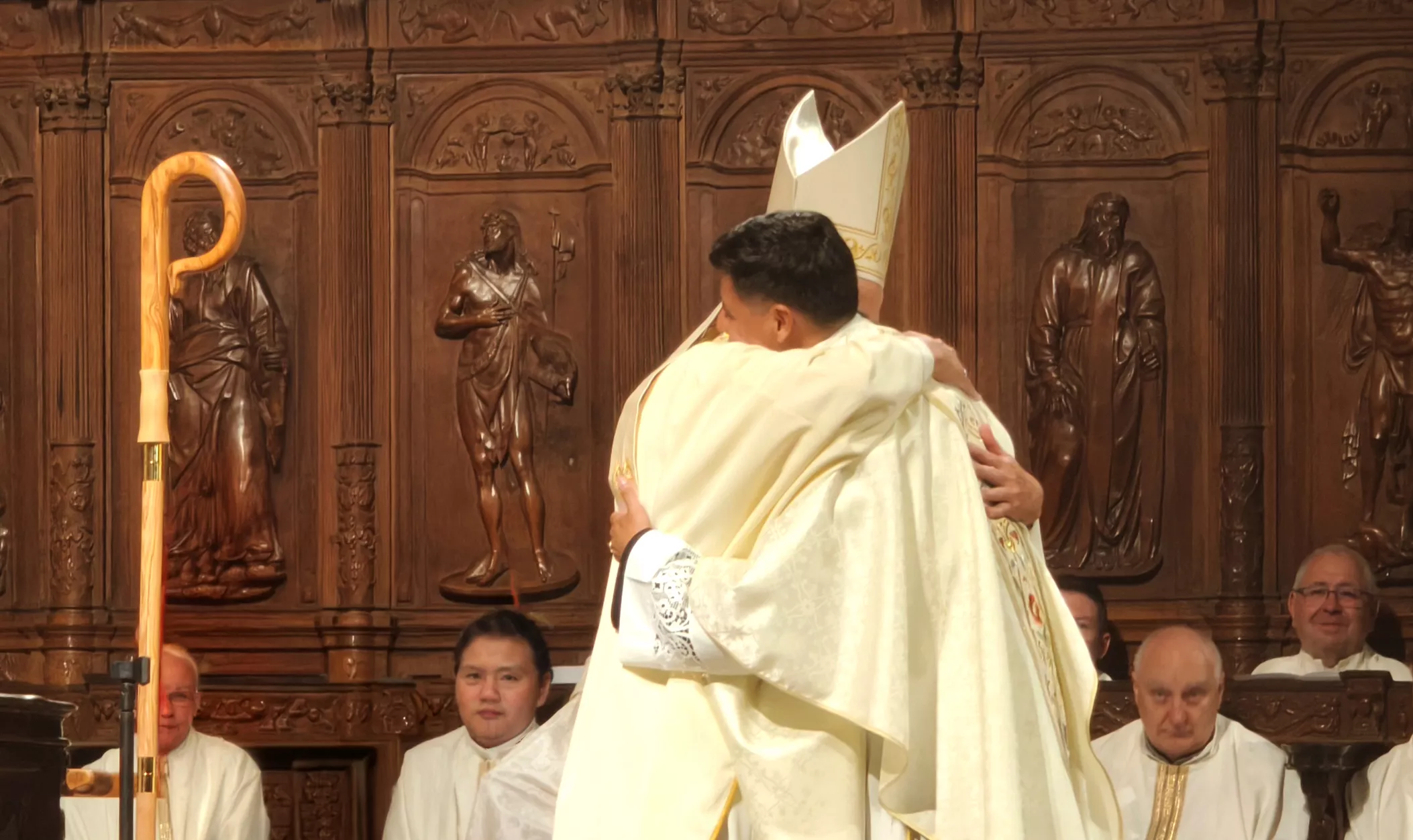 Marcos Rivera, nuevo sacerdote de la Diócesis de Huesca. Foto María José Sampietro Brosed