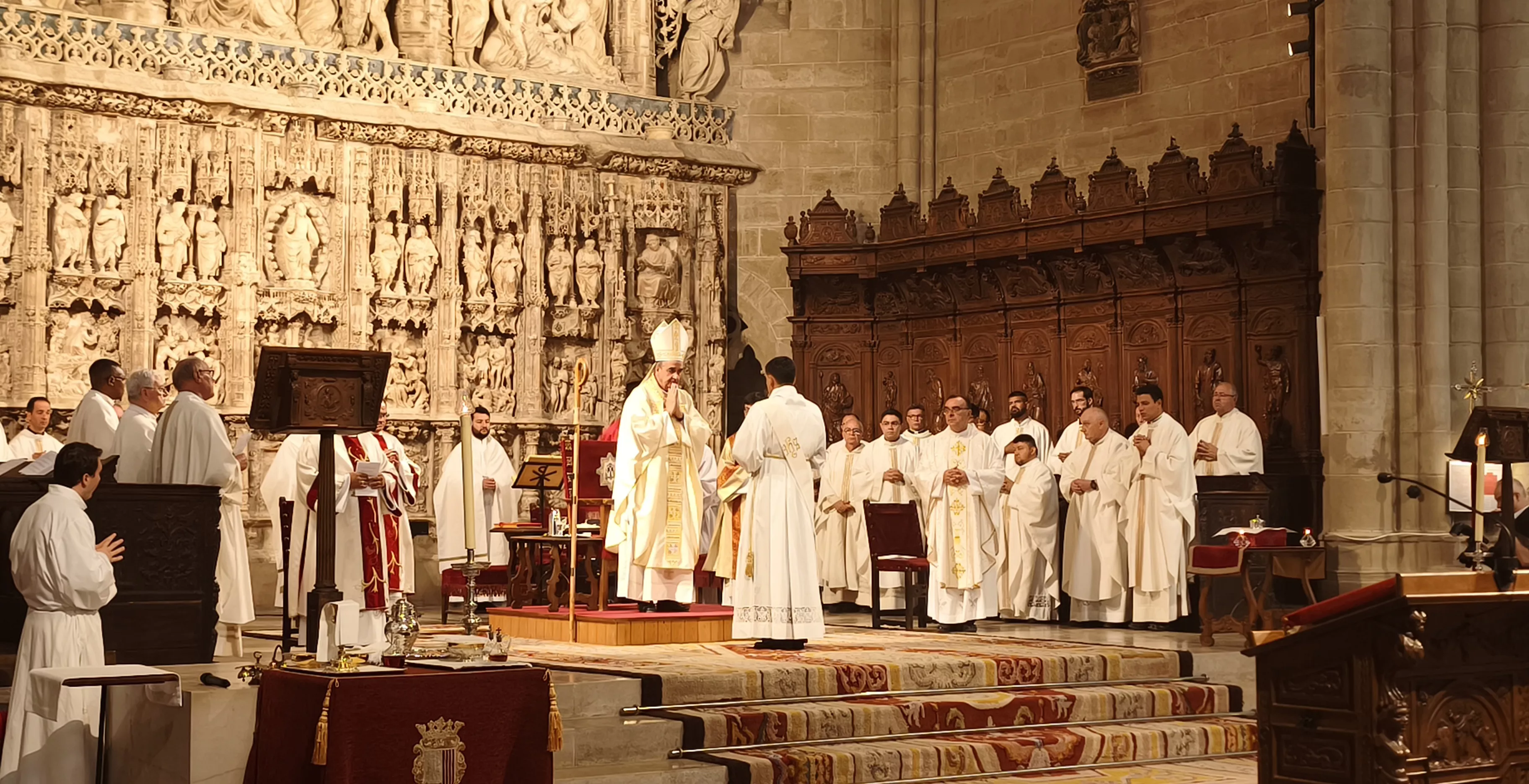 Marcos Rivera, nuevo sacerdote de la Diócesis de Huesca. Foto María José Sampietro Brosed