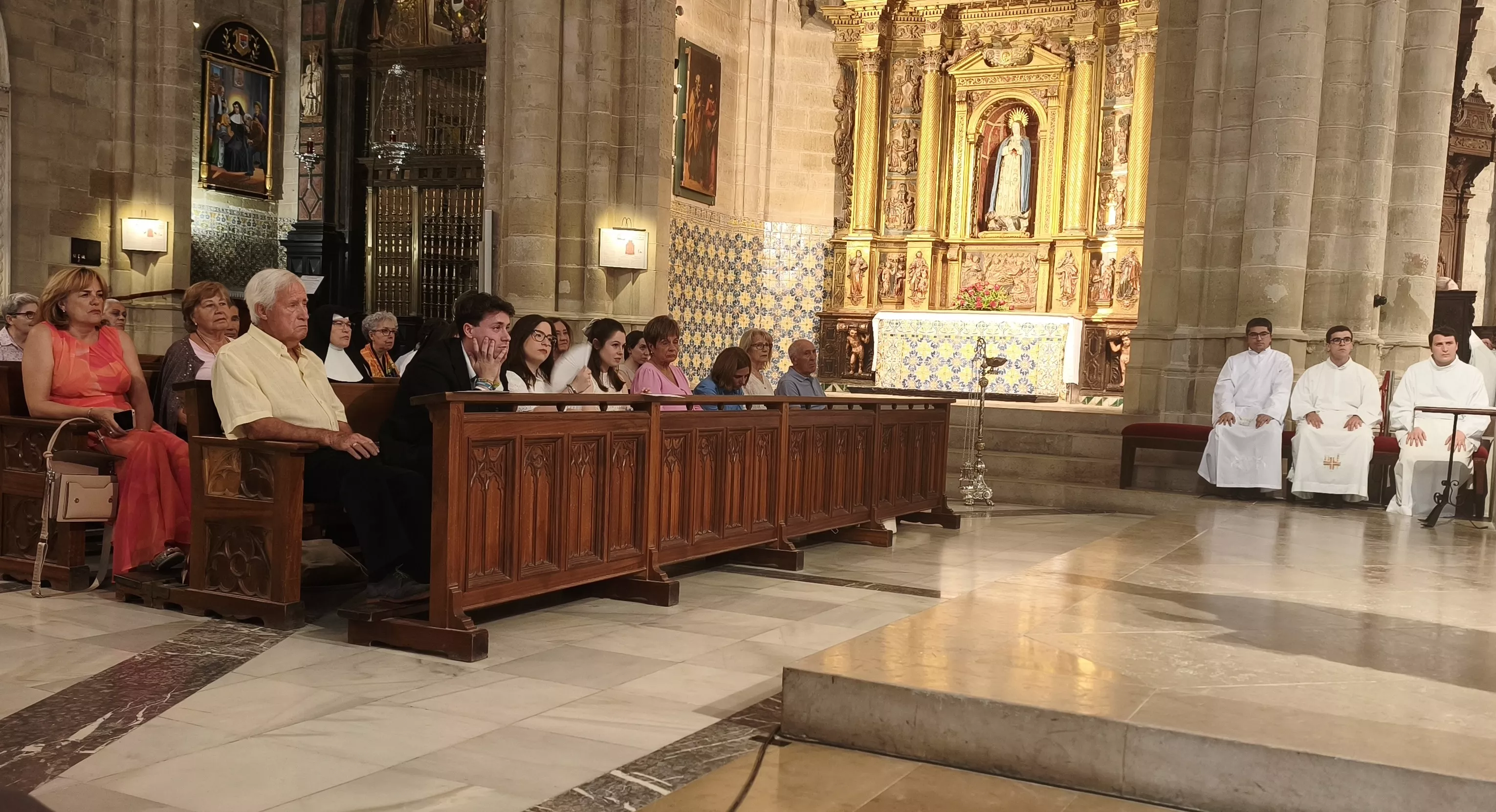 Marcos Rivera, nuevo sacerdote de la Diócesis de Huesca. Foto María José Sampietro Brosed