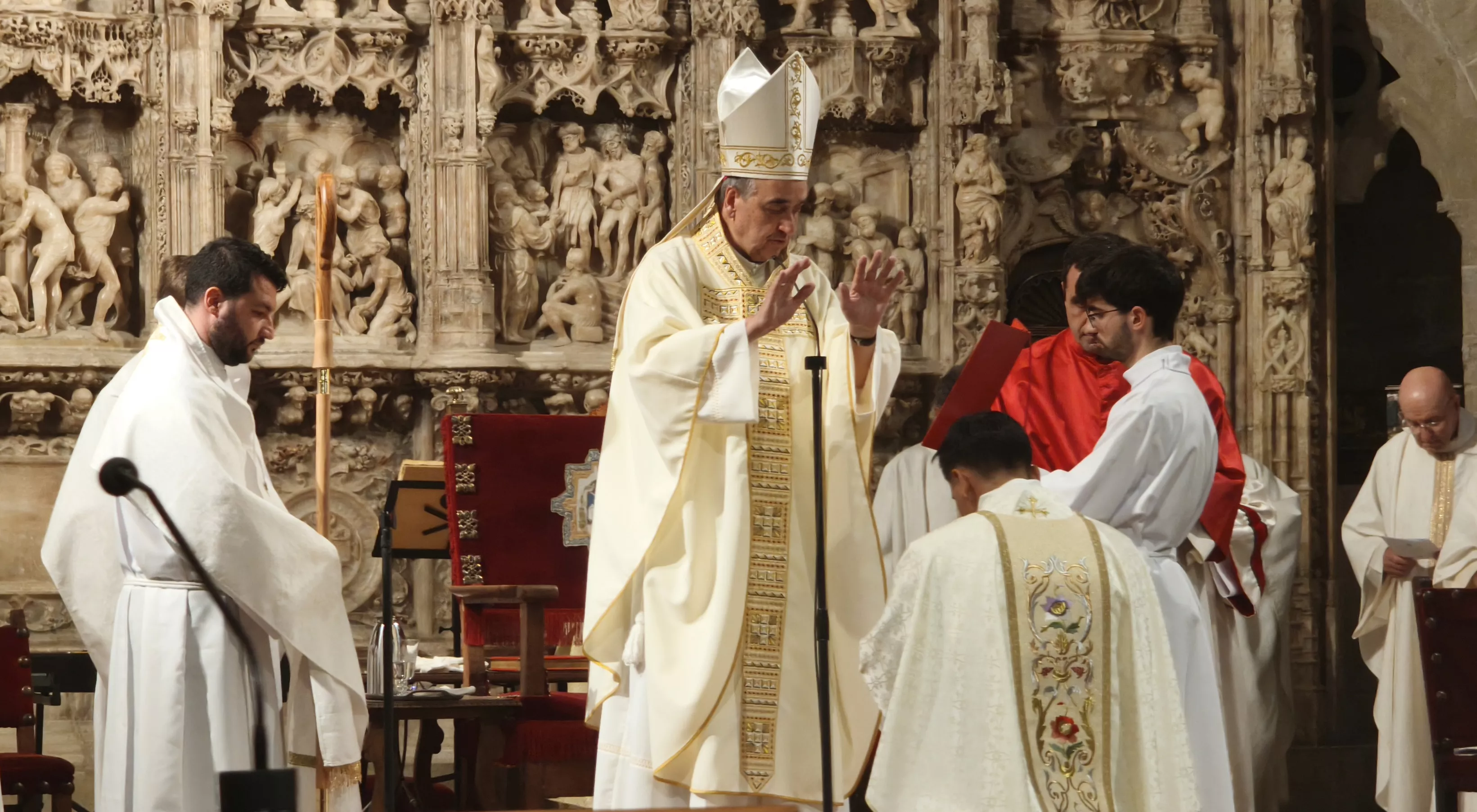 Marcos Rivera, nuevo sacerdote de la Diócesis de Huesca. Foto María José Sampietro Brosed