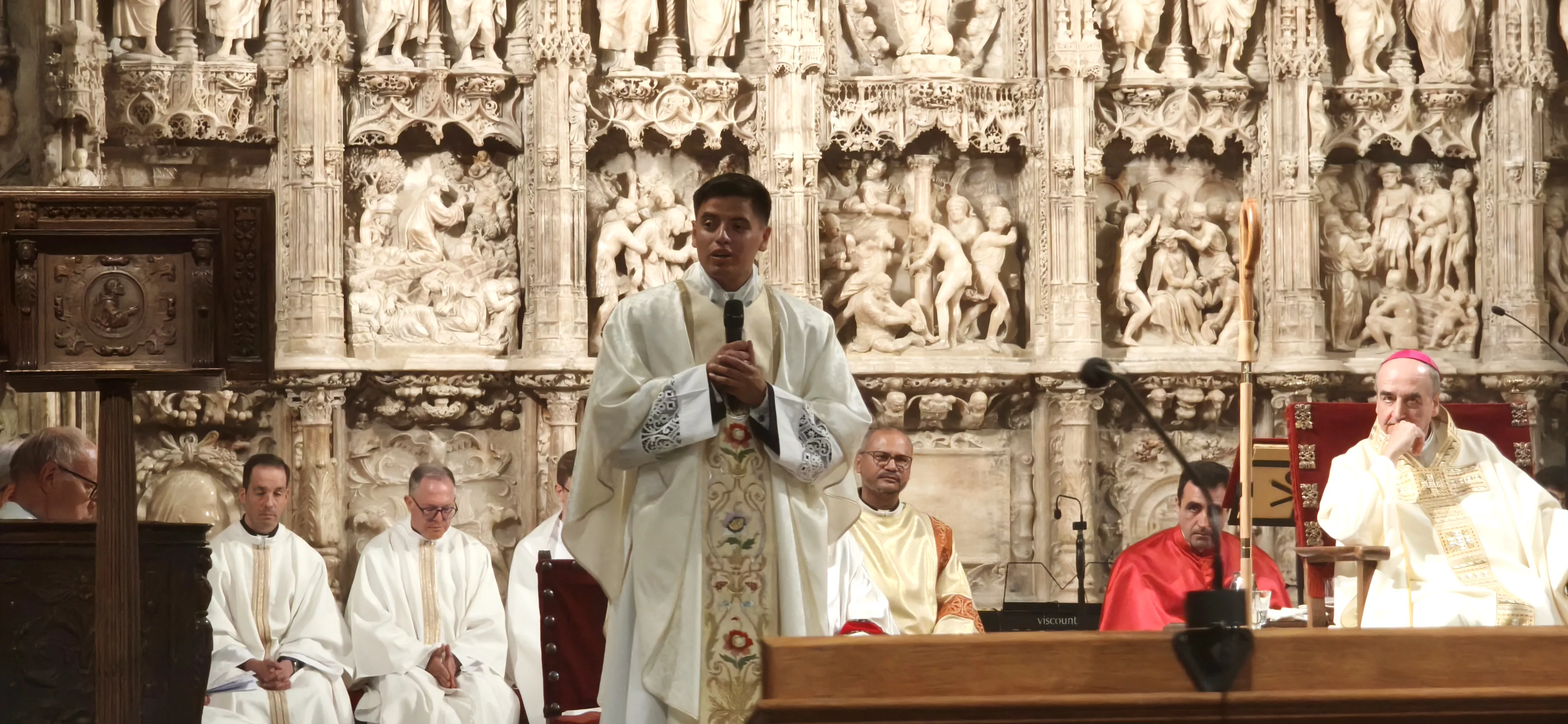 Marcos Rivera, nuevo sacerdote de la Diócesis de Huesca. Foto María José Sampietro Brosed