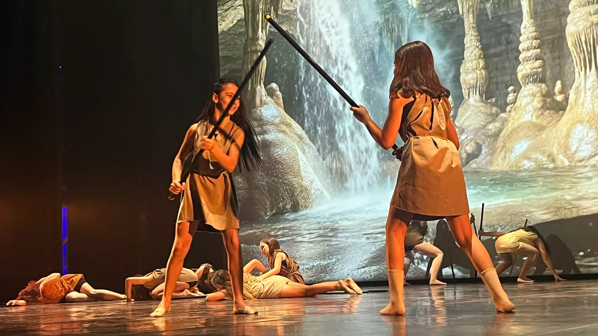 Primera sesión del fin de curso de Elenco. Foto Mercedes Manterola
