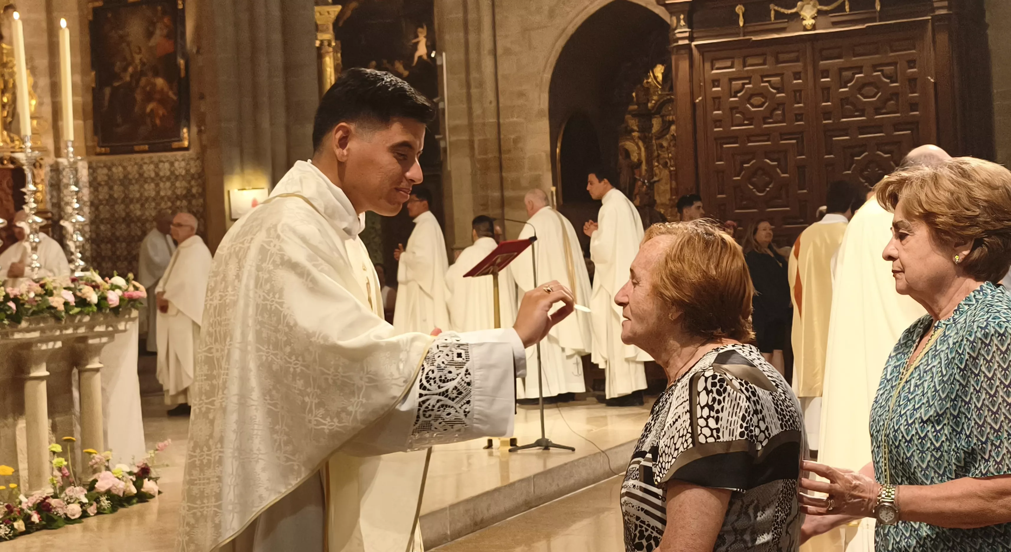 Marcos Rivera, nuevo sacerdote de la Diócesis de Huesca. Foto María José Sampietro Brosed