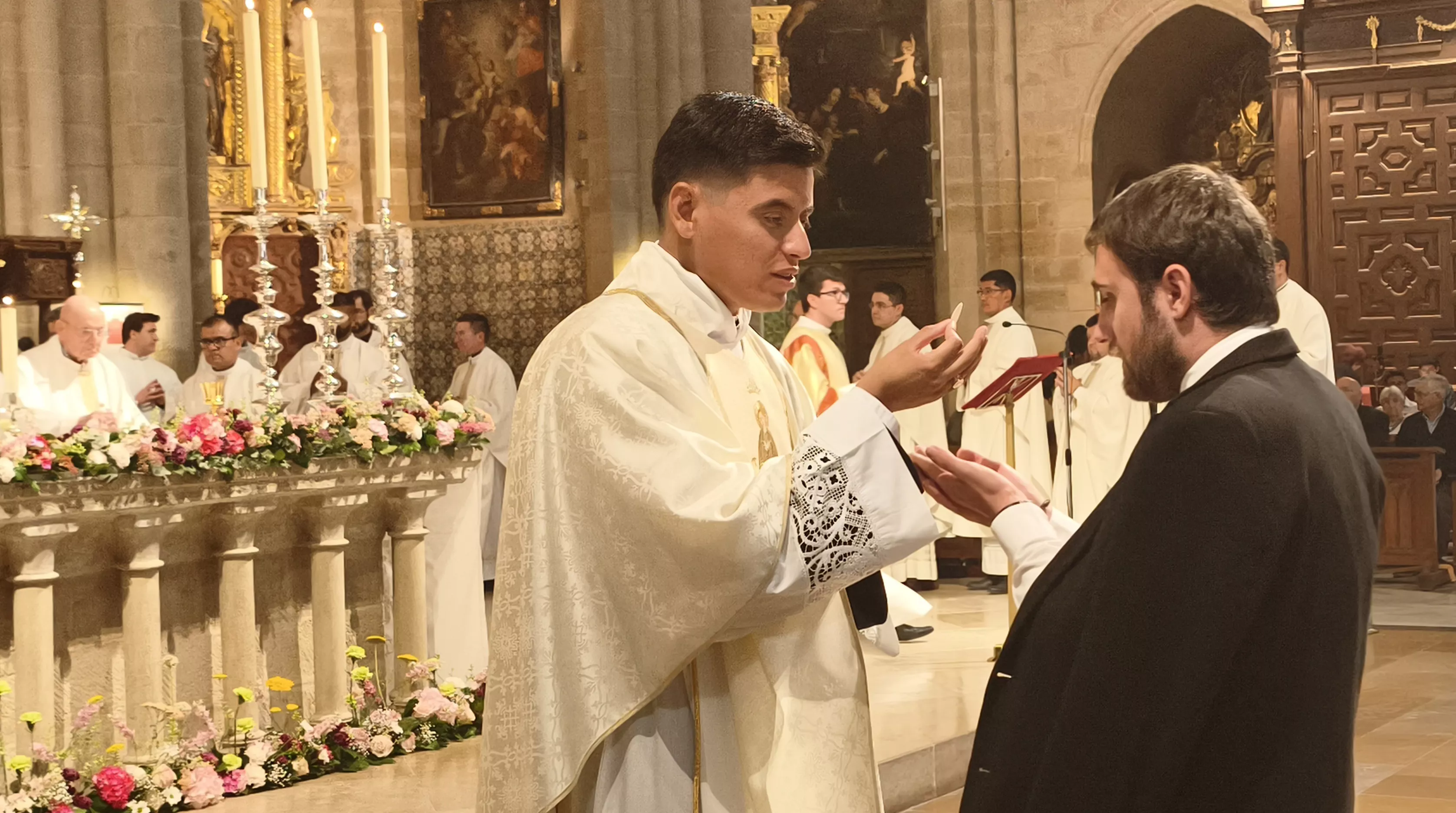 Marcos Rivera, nuevo sacerdote de la Diócesis de Huesca. Foto María José Sampietro Brosed