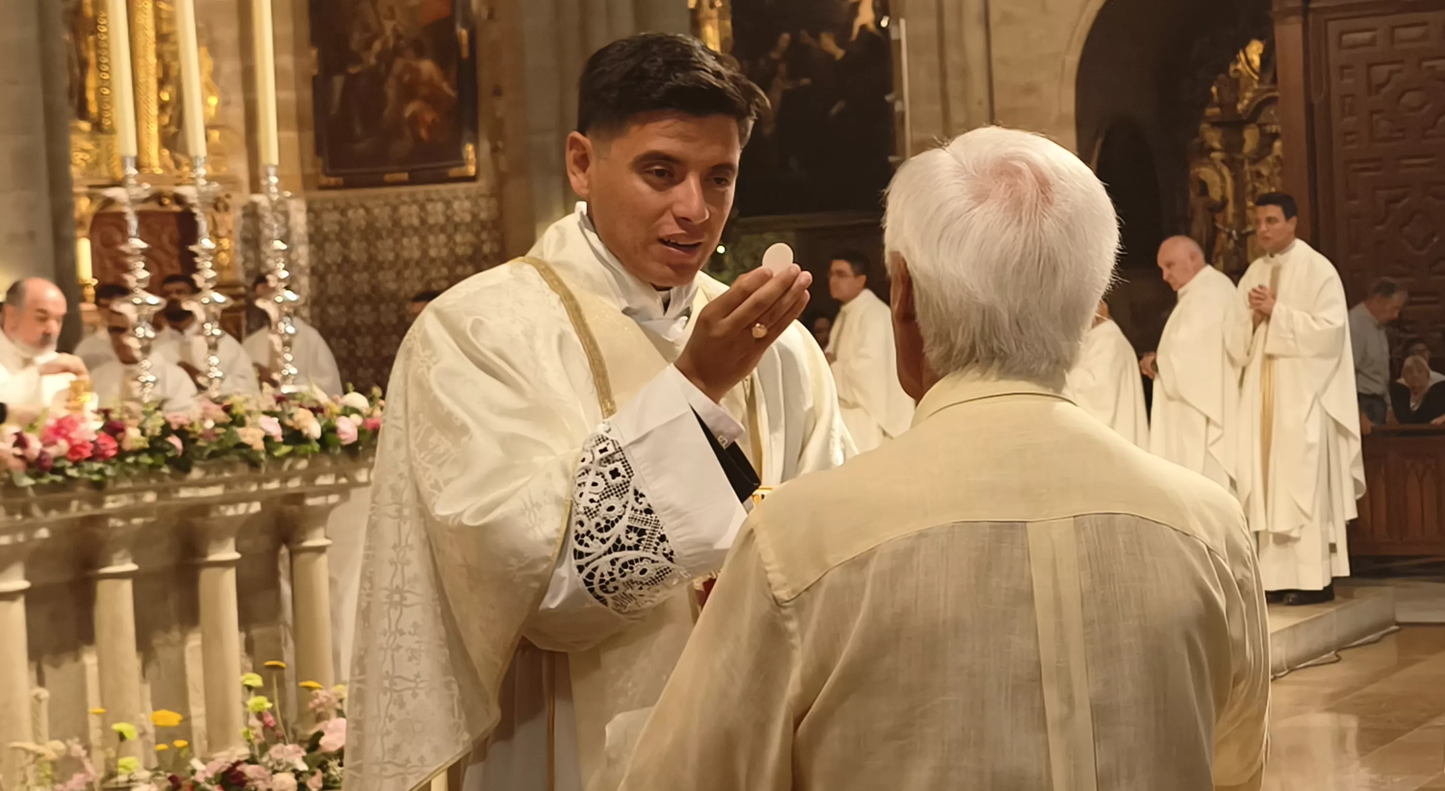 Marcos Rivera, nuevo sacerdote de la Diócesis de Huesca. Foto María José Sampietro Brosed