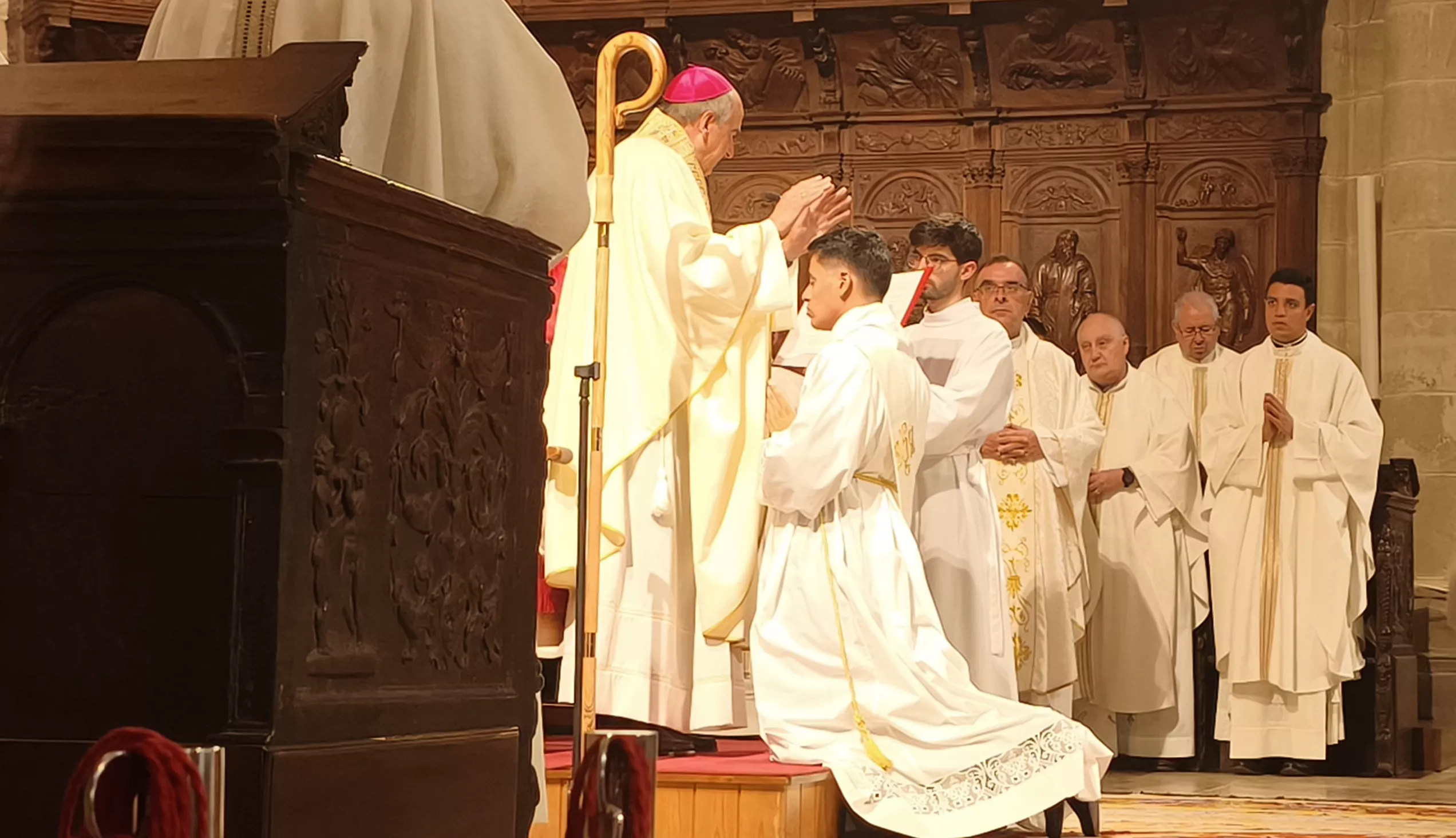 Marcos Rivera, nuevo sacerdote de la Diócesis de Huesca. Foto María José Sampietro Brosed