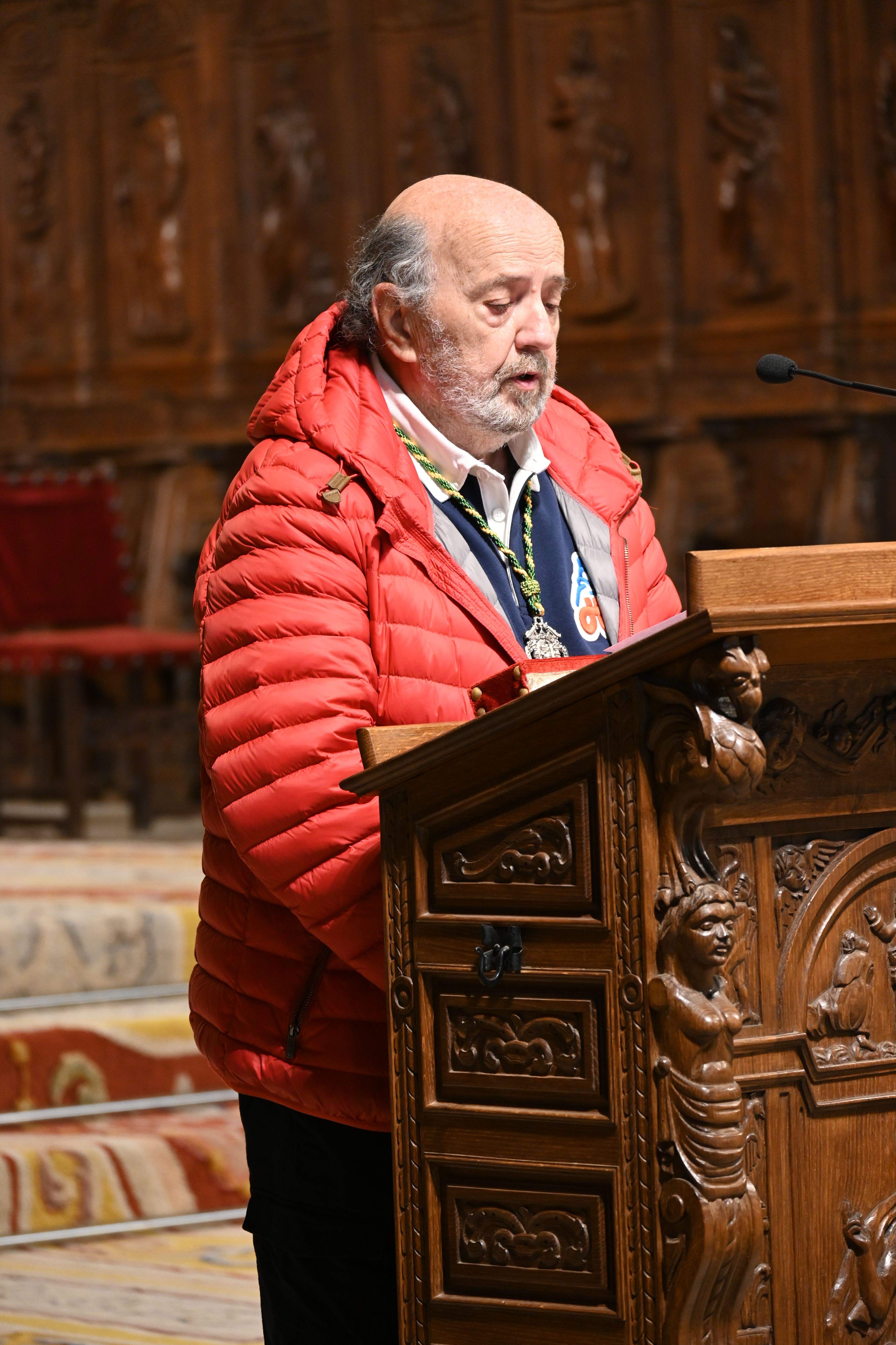 Imposición de Ceniza en la Catedral de Huesca. Foto Carlos Jalle