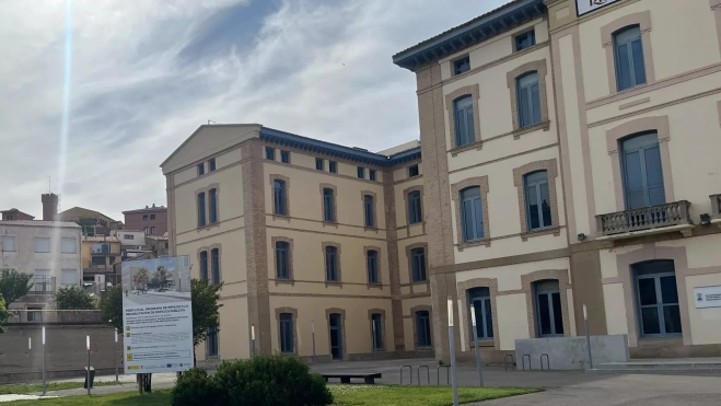 Imagen del edificio ya rehabilitado en la parte occidental de la antigua Residencia de Niños.