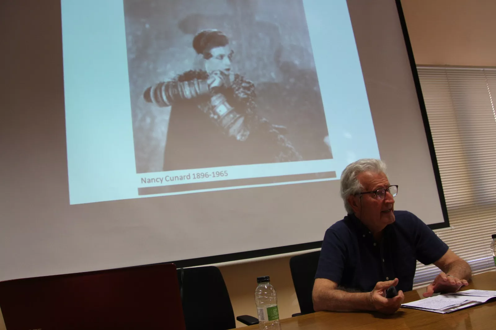 Jornadas "Día Orwell en Aragón" . Foto Carlos Neofato