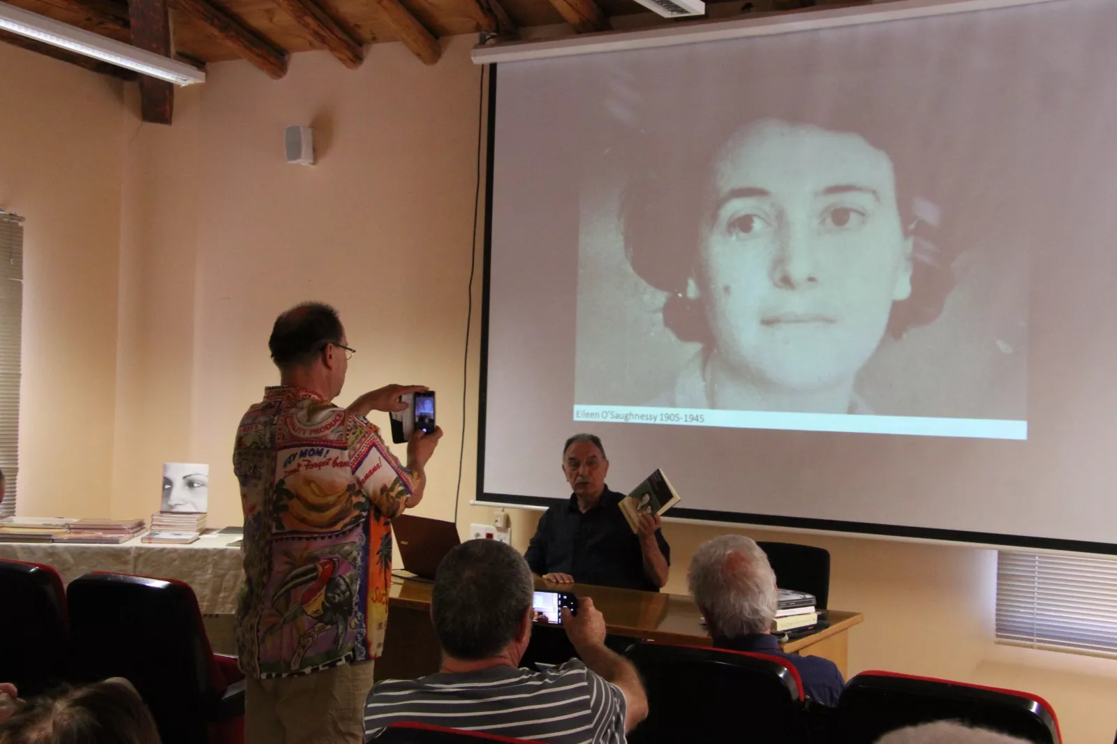 Jornadas "Día Orwell en Aragón" . Foto Carlos Neofato