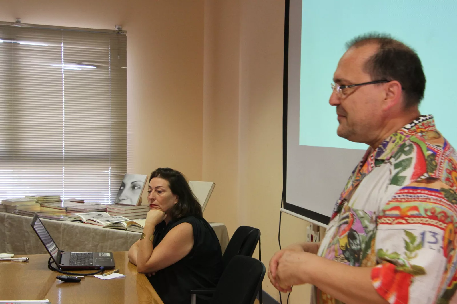 Jornadas "Día Orwell en Aragón" . Foto Carlos Neofato