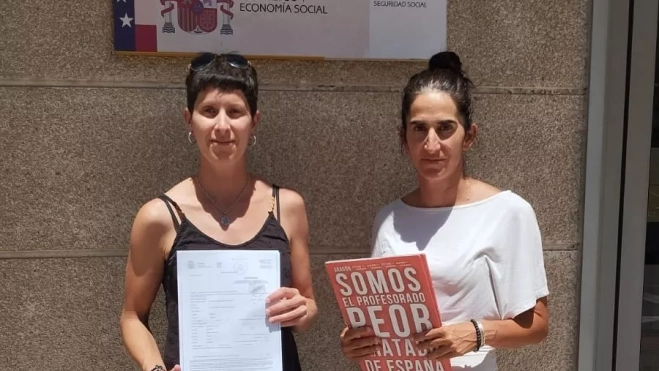 Este lunes se ha presentado la denuncia ante la Inspección de Trabajo. Este lunes se ha presentado la denuncia ante la Inspección de Trabajo.