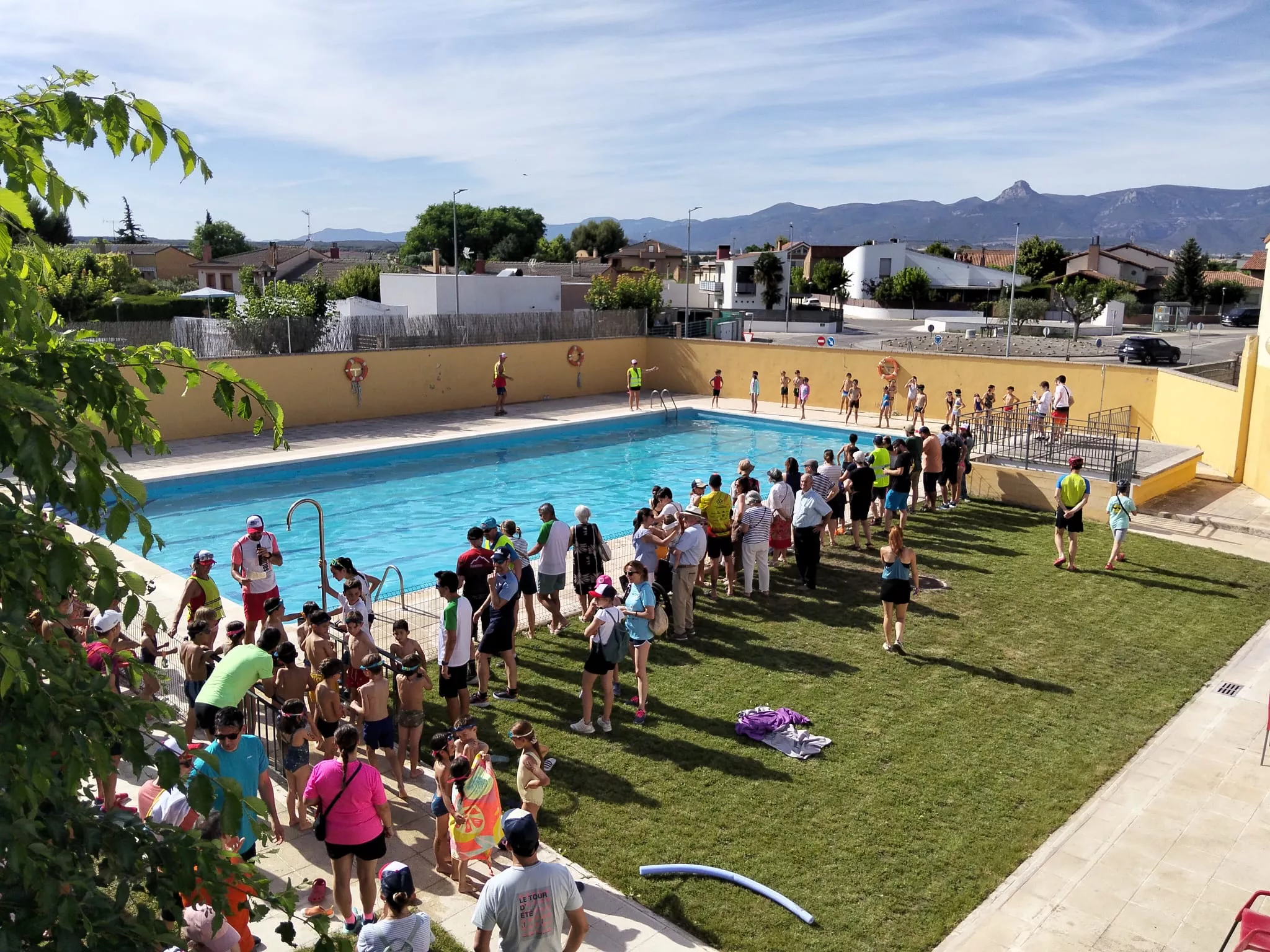Buen ambiente en la jornada de Chimillas.
