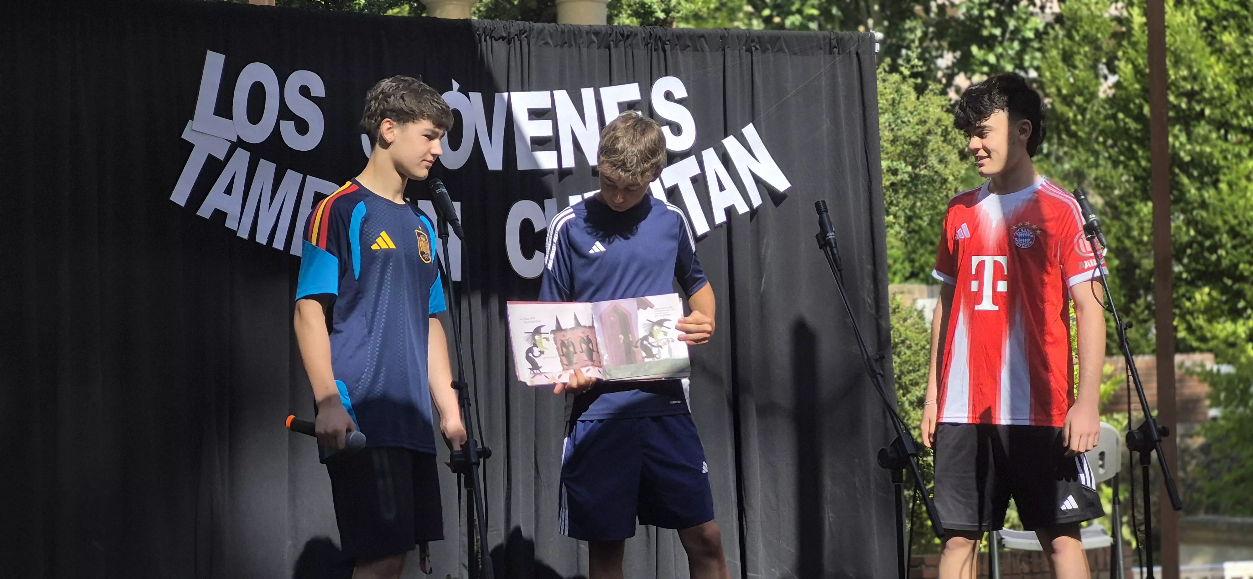 Novena edición de ‘Los jóvenes también cuentan’. Foto Myriam Martínez