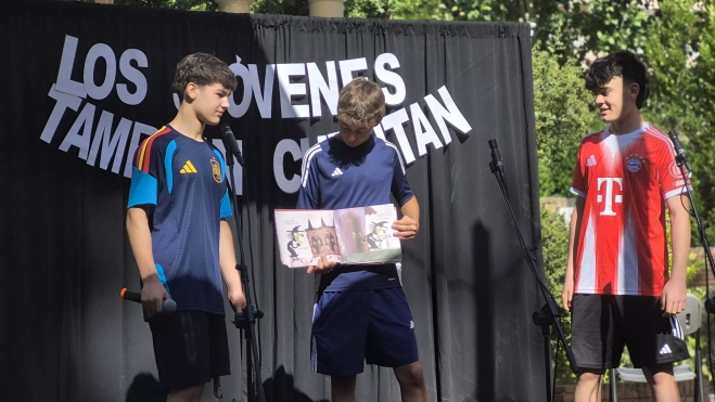 Novena edición de ‘Los jóvenes también cuentan’. Foto Myriam Martínez