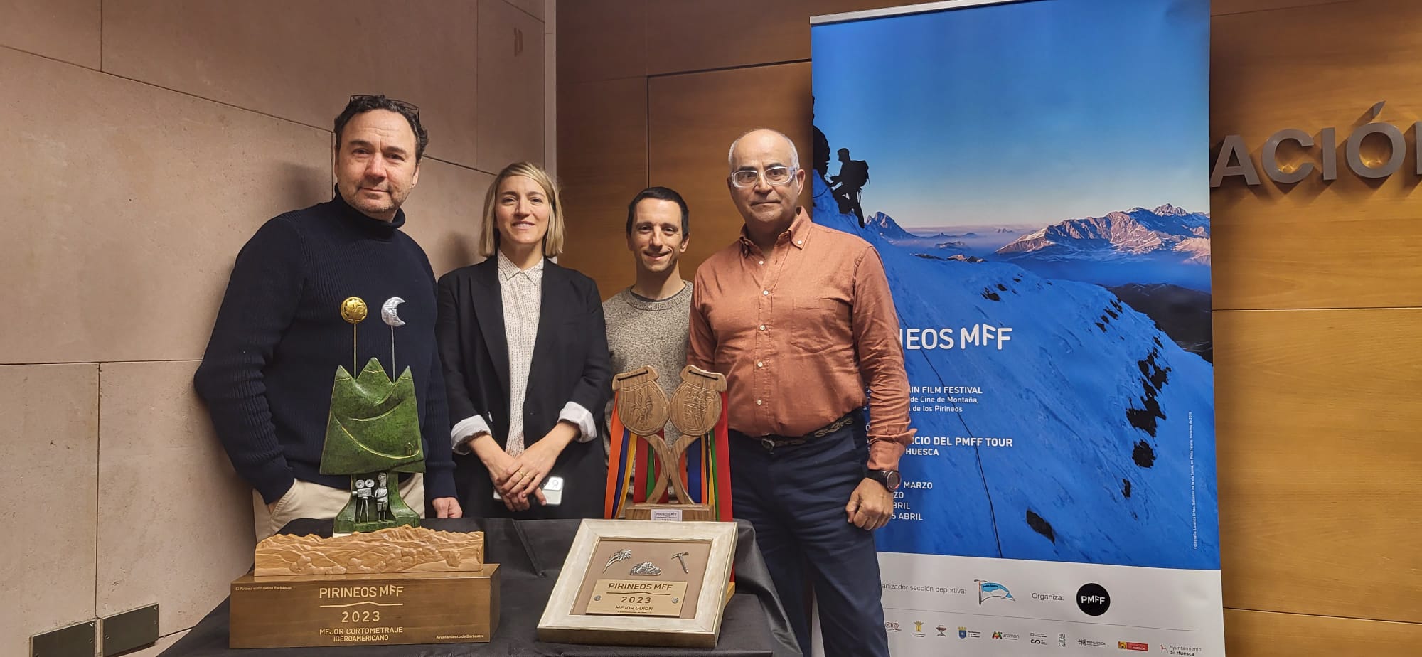David Asensio, Ixeia Lacau, Jorge García y Juan Bazán. Foto Myriam Martínez