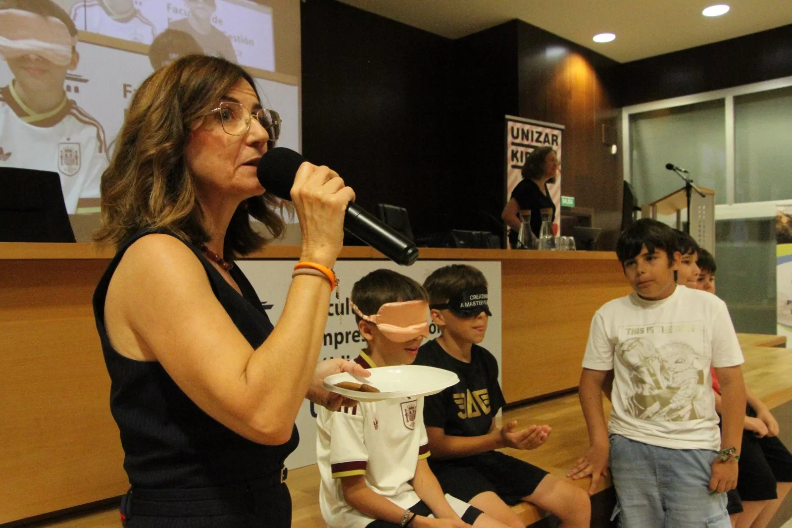 Unizar Kids: Cómo será la vida en 2075 en el Campus de Huesca. Foto Carlos Neofato