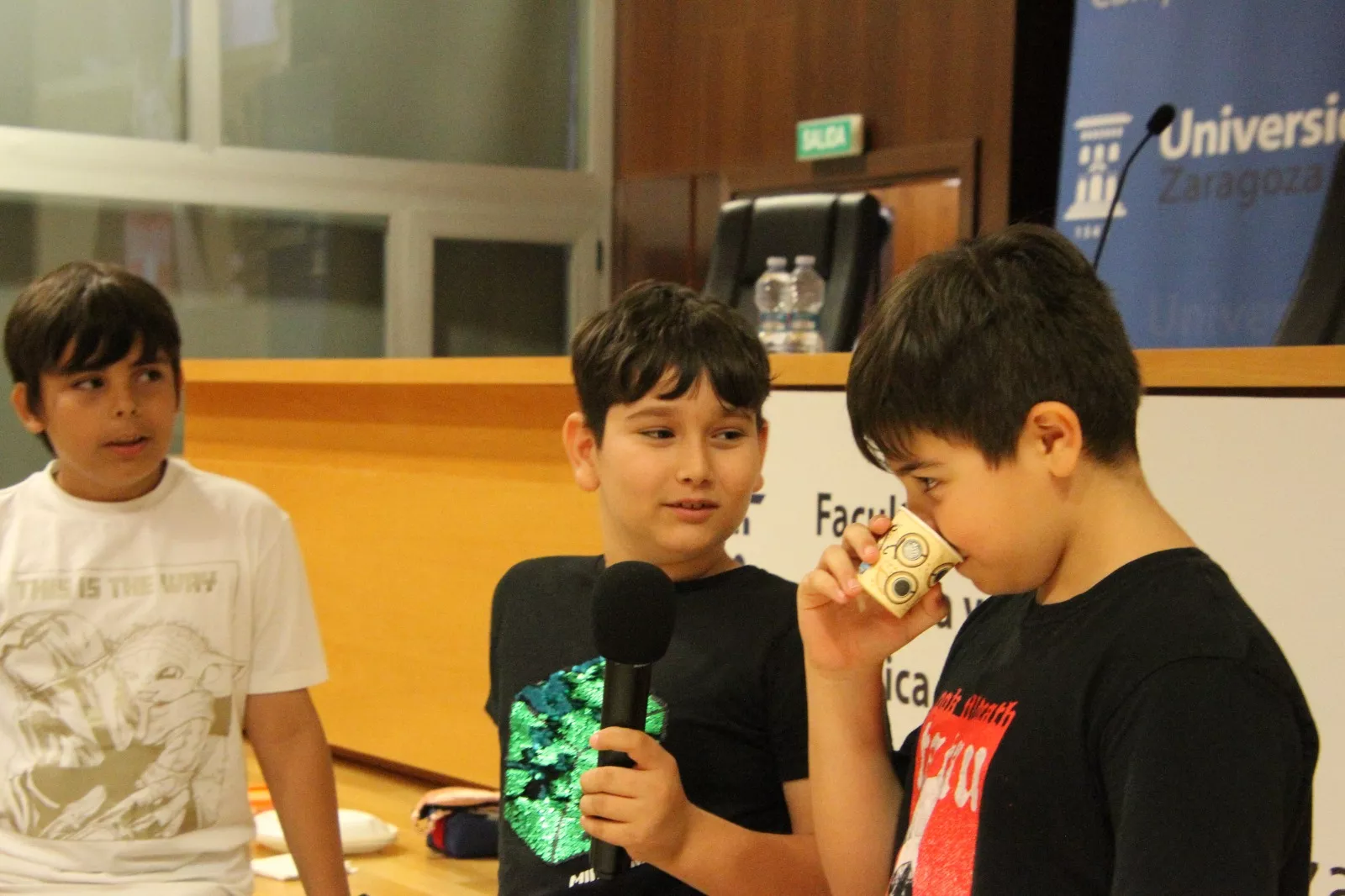 Unizar Kids: Cómo será la vida en 2075 en el Campus de Huesca. Foto Carlos Neofato