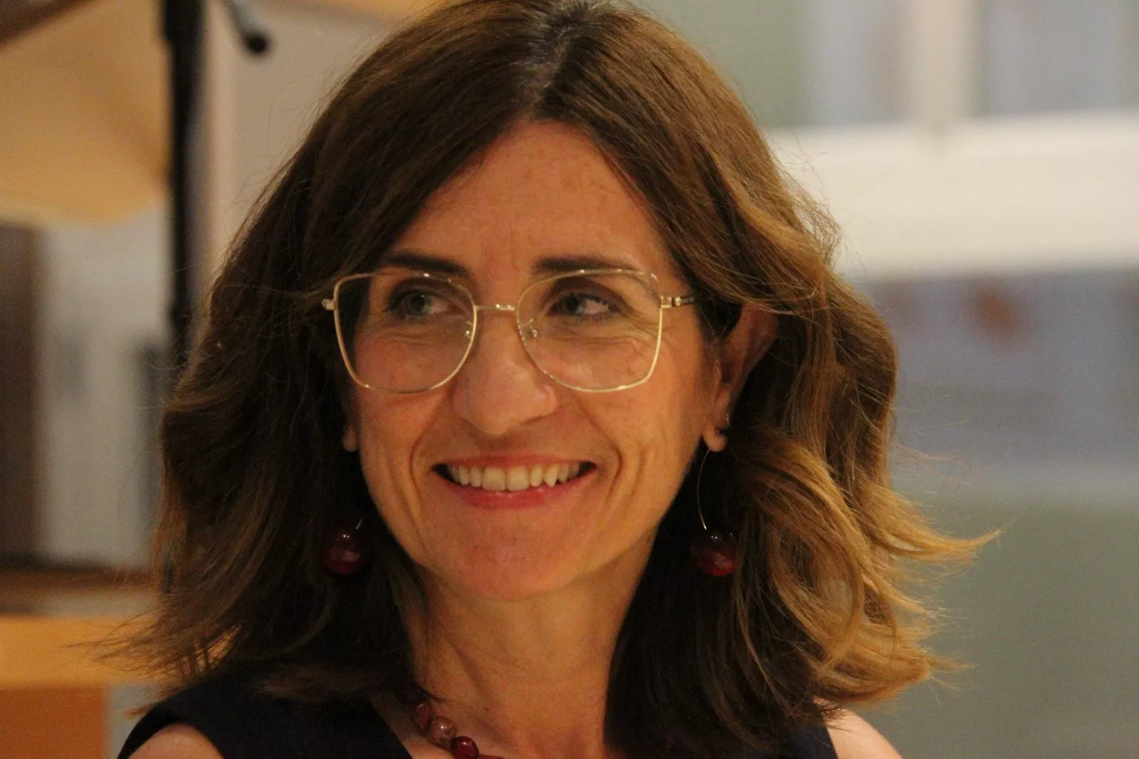 Sara Remón en Unizar Kids: Cómo será la vida en 2075 en el Campus de Huesca. Foto Carlos Neofato