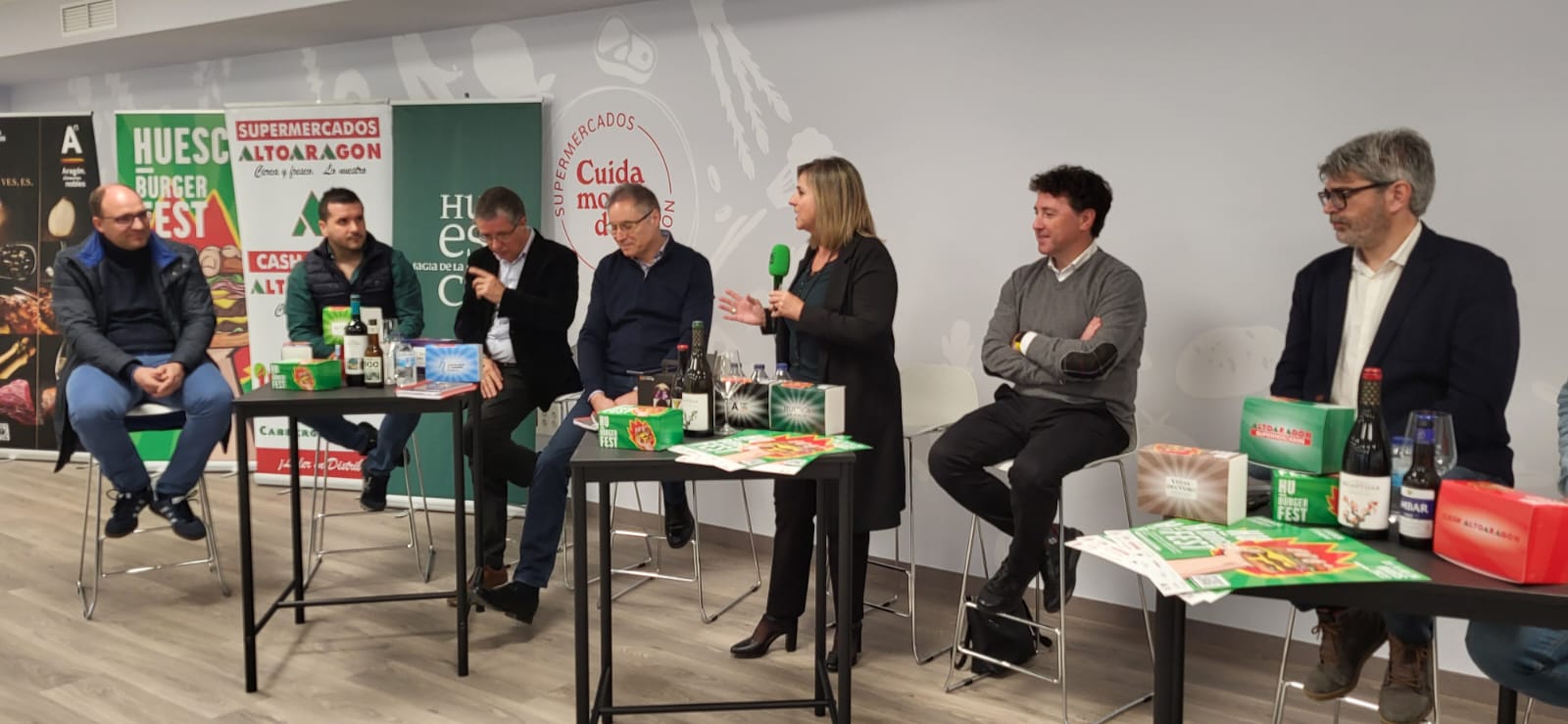 Presentación práctica del Huesca Burger Fest