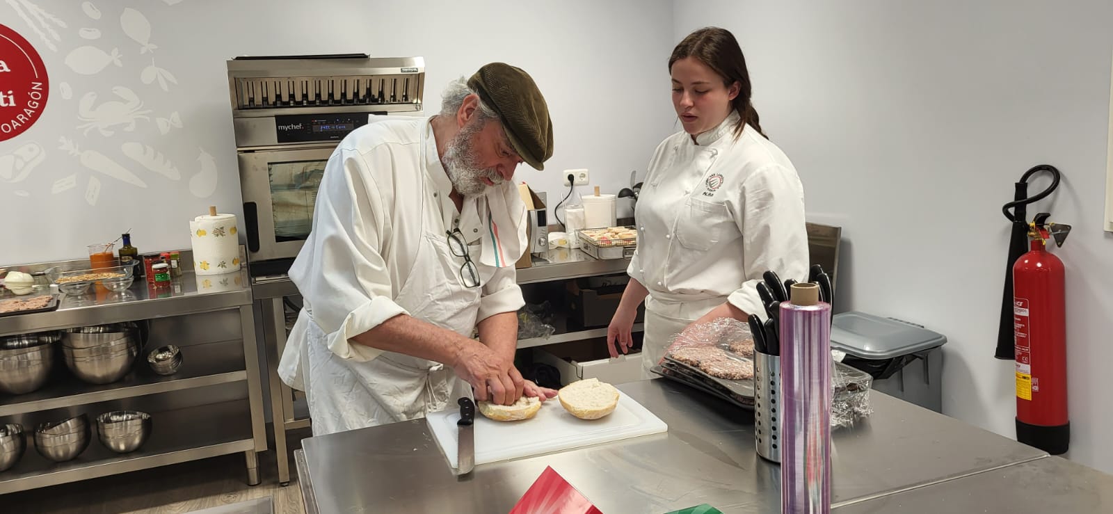 Presentación práctica de la pasada edición del Huesca Burger Fest.