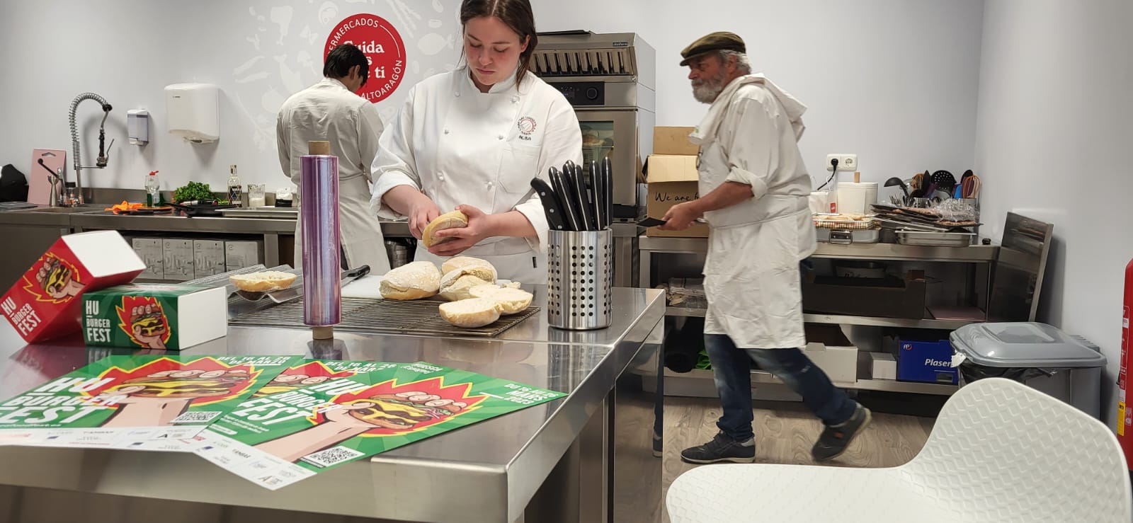 Presentación práctica del Huesca Burger Fest