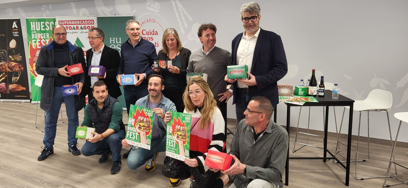 Presentación práctica del Huesca Burger Fest